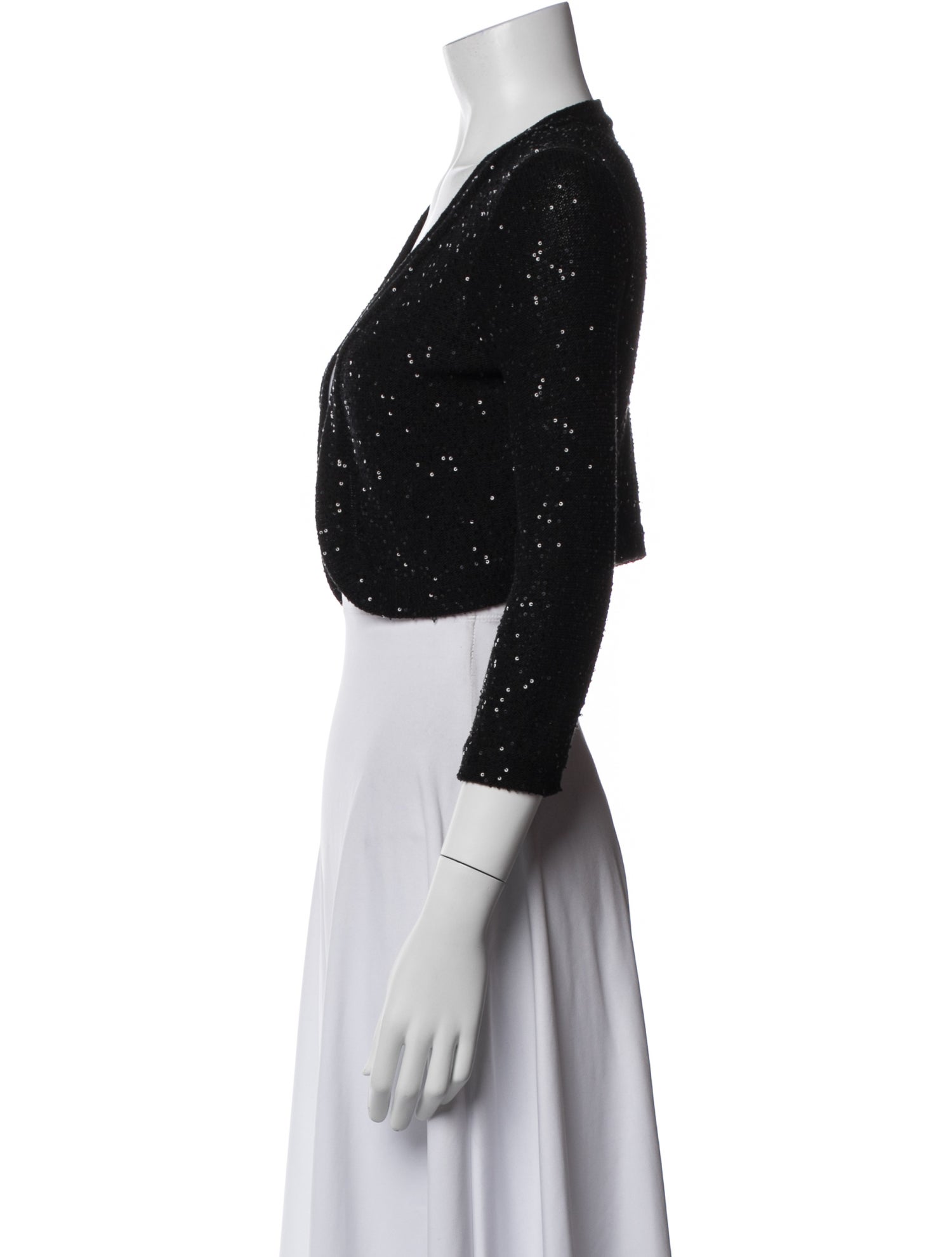 Oscar de la Renta Silk Bolero