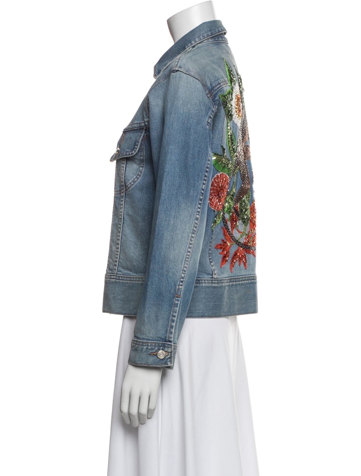 Oscar de la Renta 2018 Denim Jacket