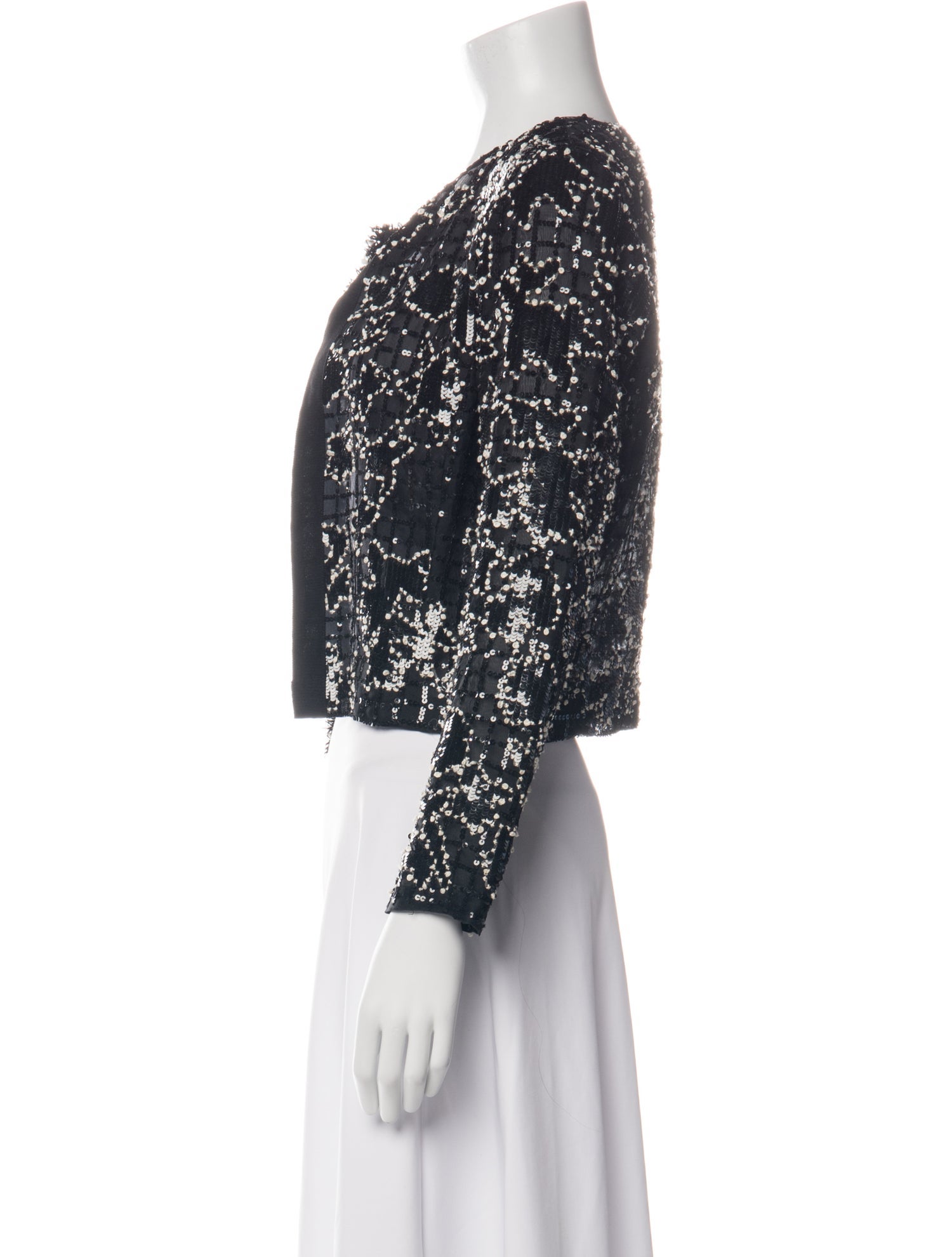 Oscar de la Renta 2015 Silk Evening Jacket