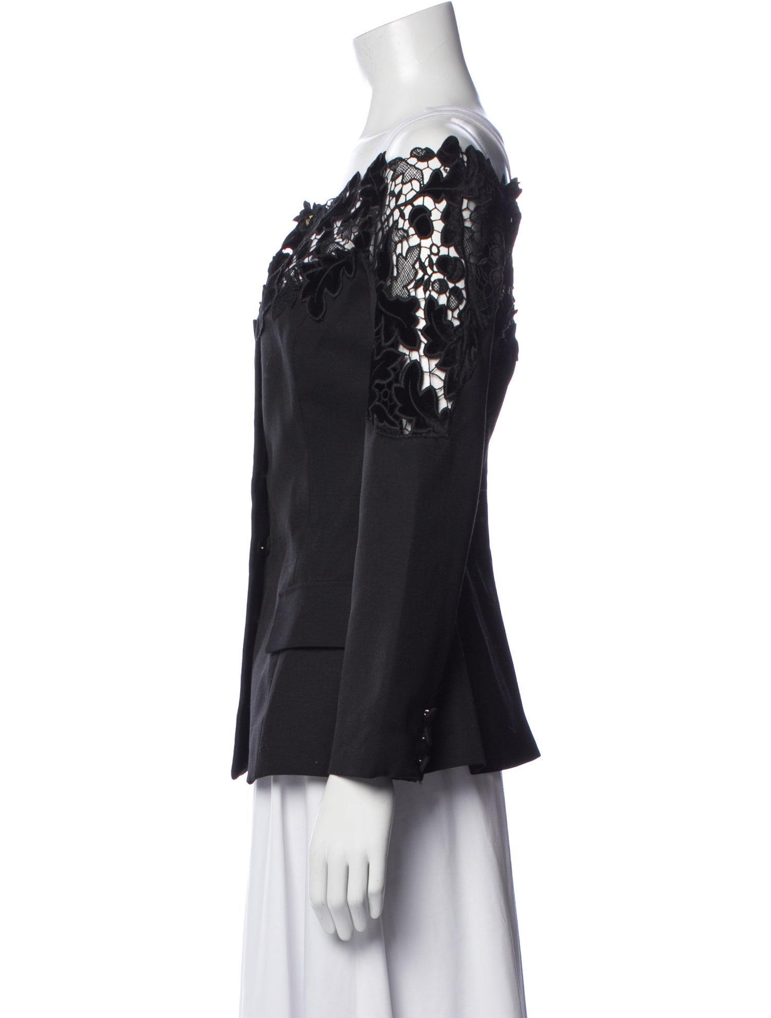 Oscar de la Renta 2023 Virgin Wool Blazer