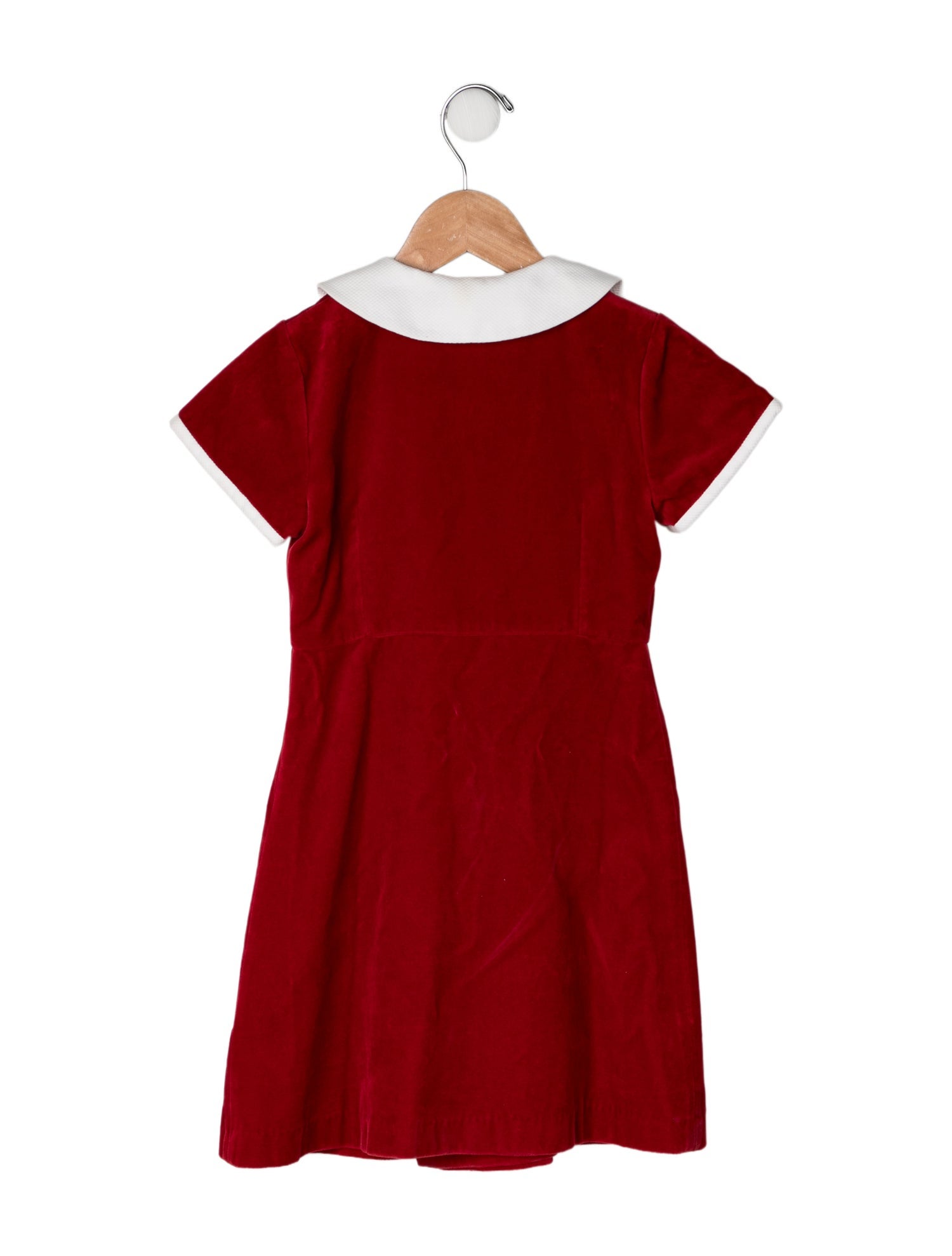 Oscar de la Renta Cotton Short Sleeve Dress