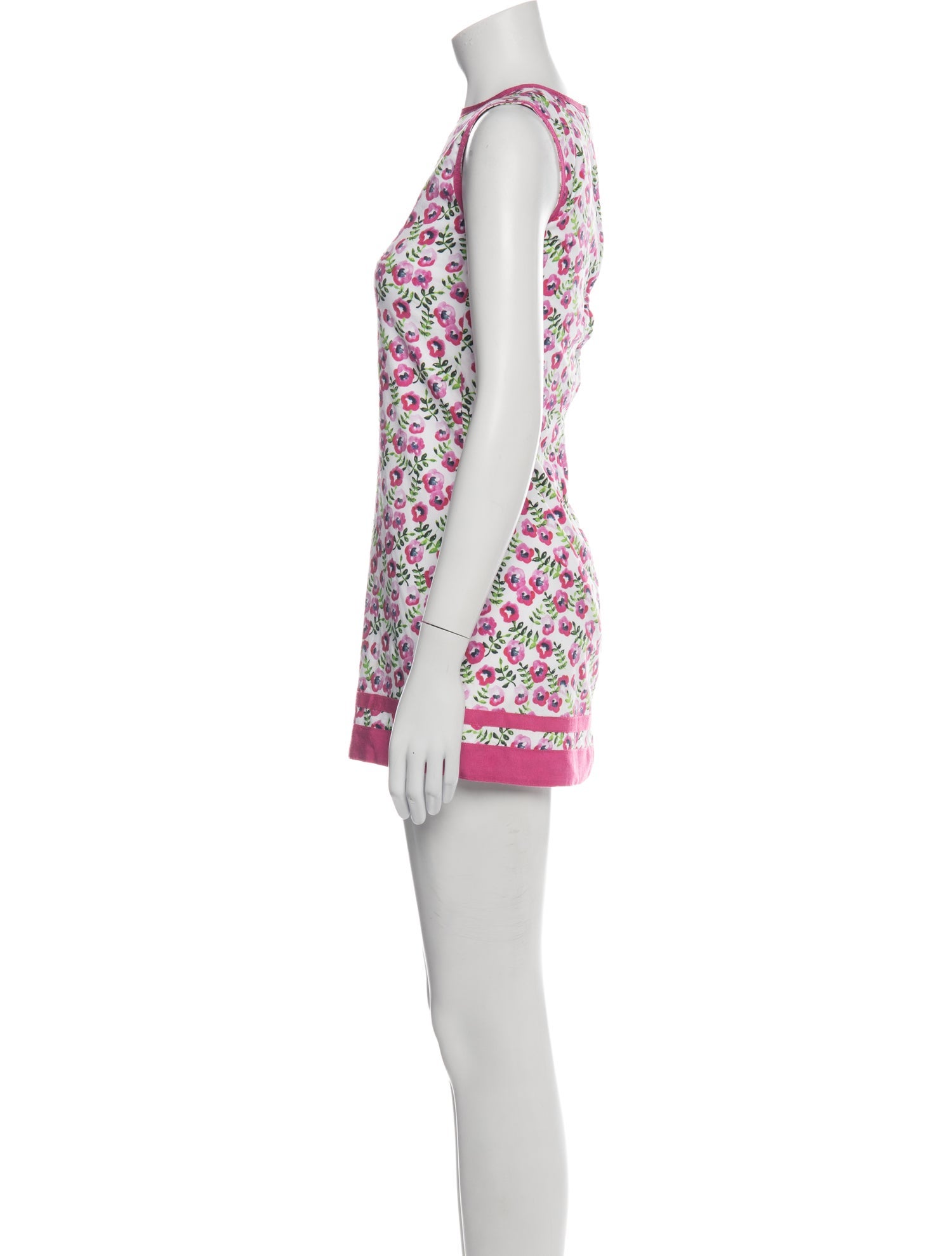 Oscar de la Renta Kid Girl's Floral Sleeveless Dress