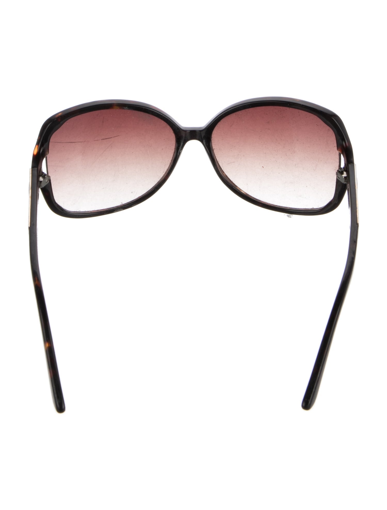 Oscar de la Renta Oversize Gradient Sunglasses