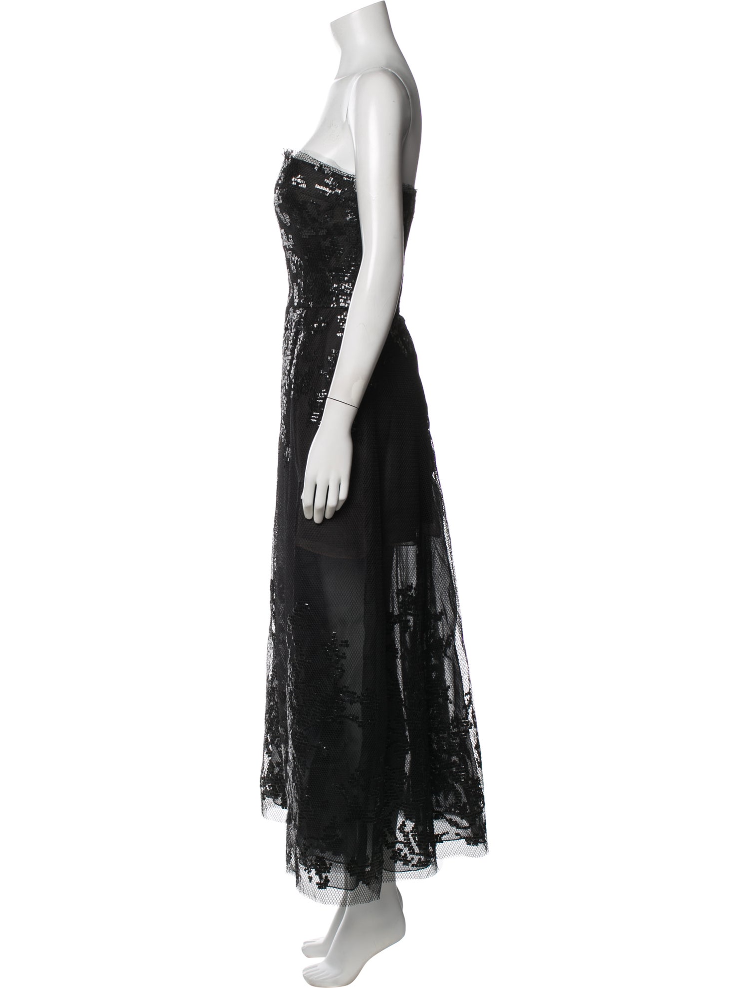 the real real midi dress Vestido Midi de Malla Real Legacy Animal - Leopardo