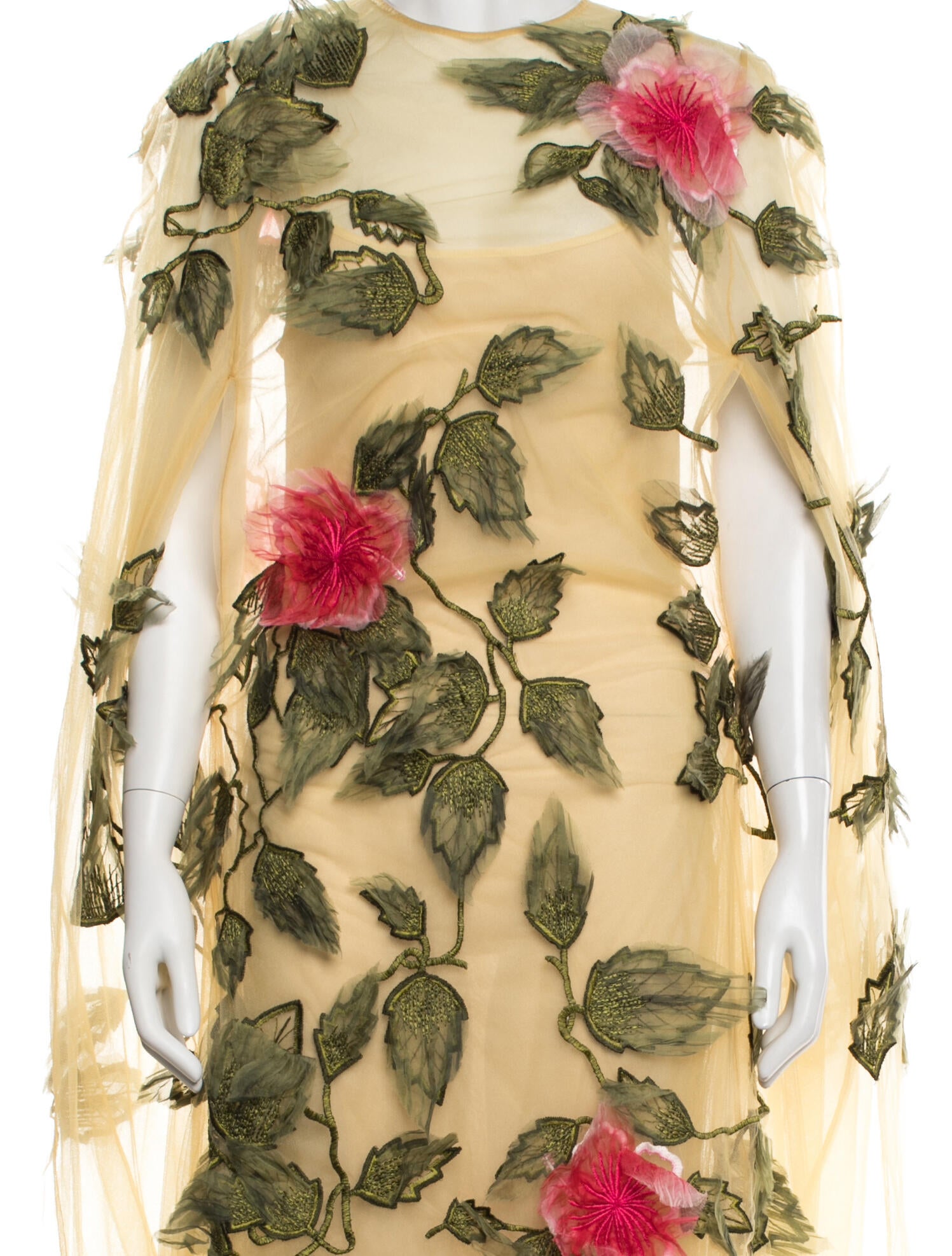 Oscar de la Renta Silk Long Dress w/ Tags