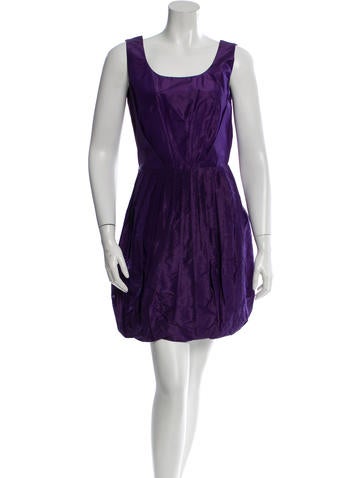 Oscar de la Renta Silk A-Line Dress w/ Tags