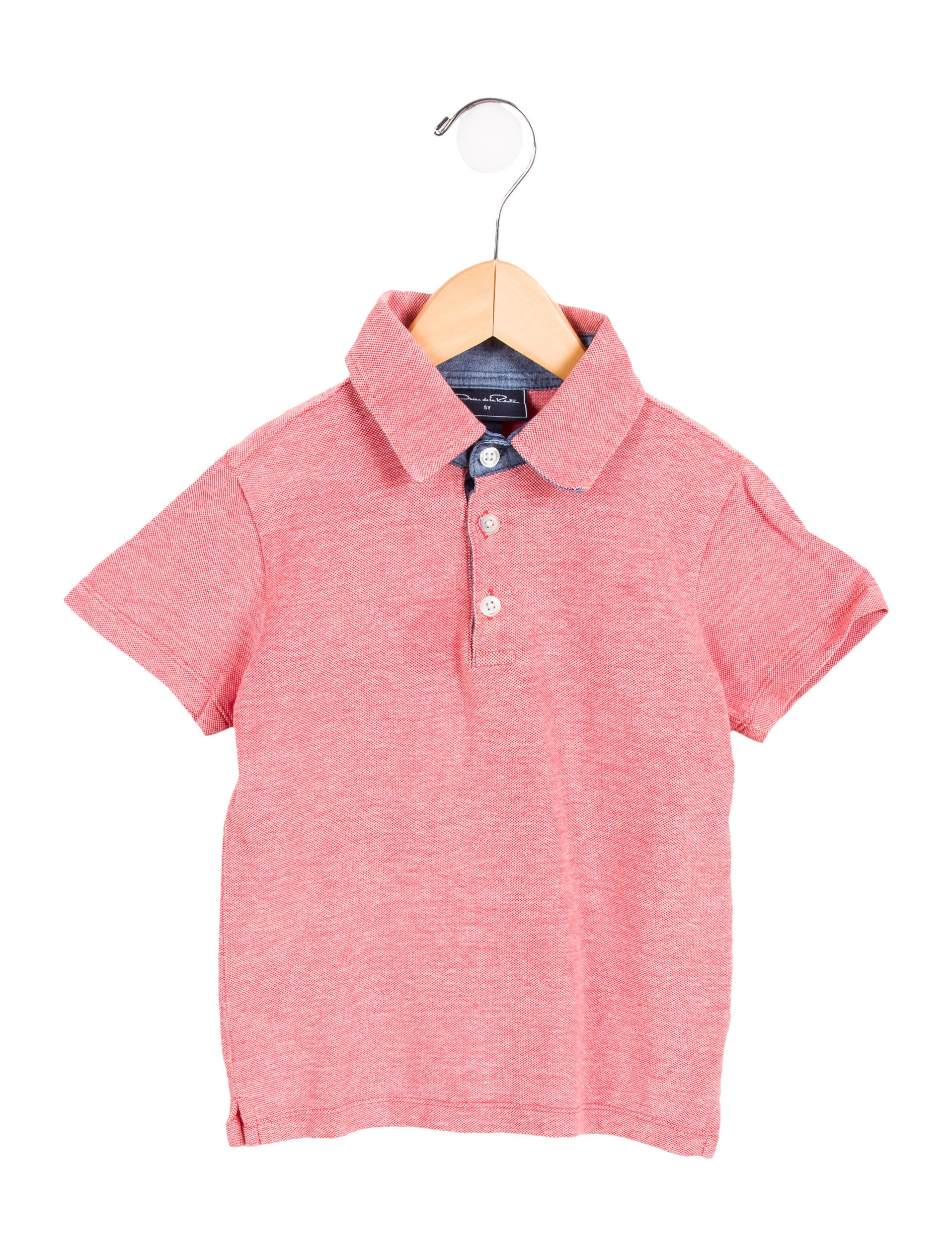 Oscar de la Renta Boys' Short Sleeve Polo Shirt - Boys - OSC47763 | The RealReal