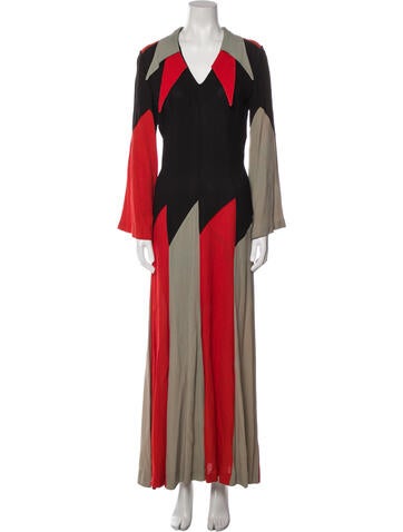 Ossie Clark Dresses Vintage Long Dress M