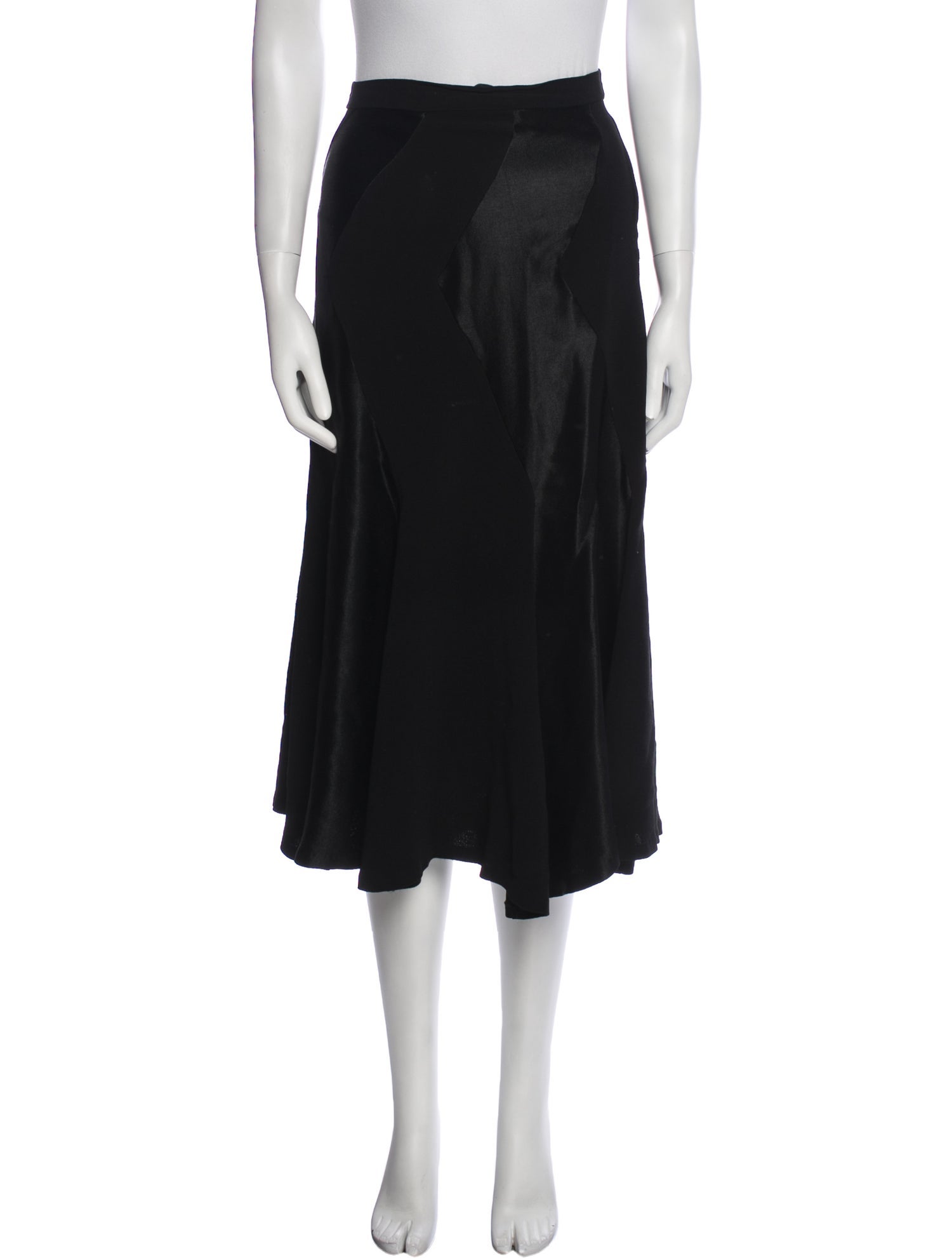 Ossie Clark Vintage Midi Length Skirt