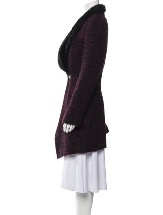 Ossie Clark Wool Faux Fur Coat