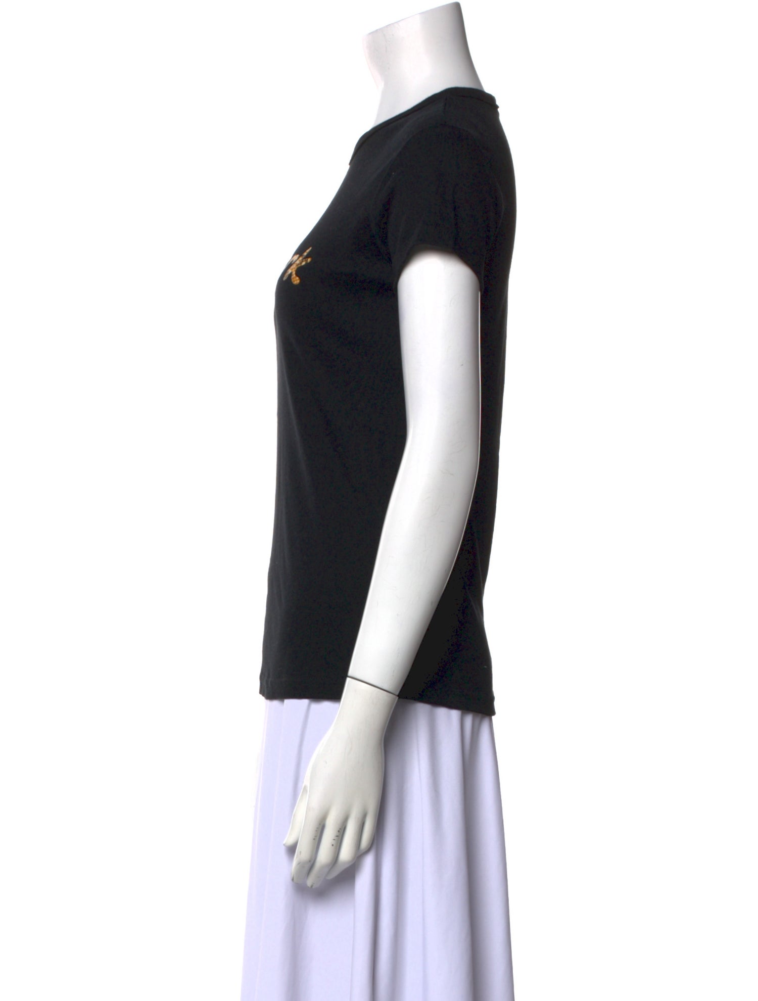 Ossie Clark Graphic Print Crew Neck T-Shirt