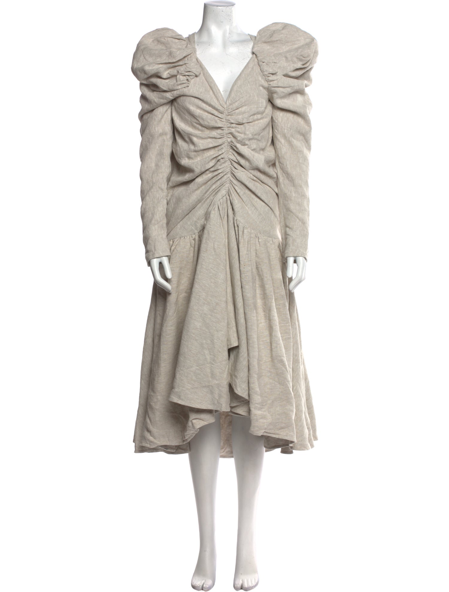 Jordan Dalah Studio Linen Midi Length Dress w/ Tags