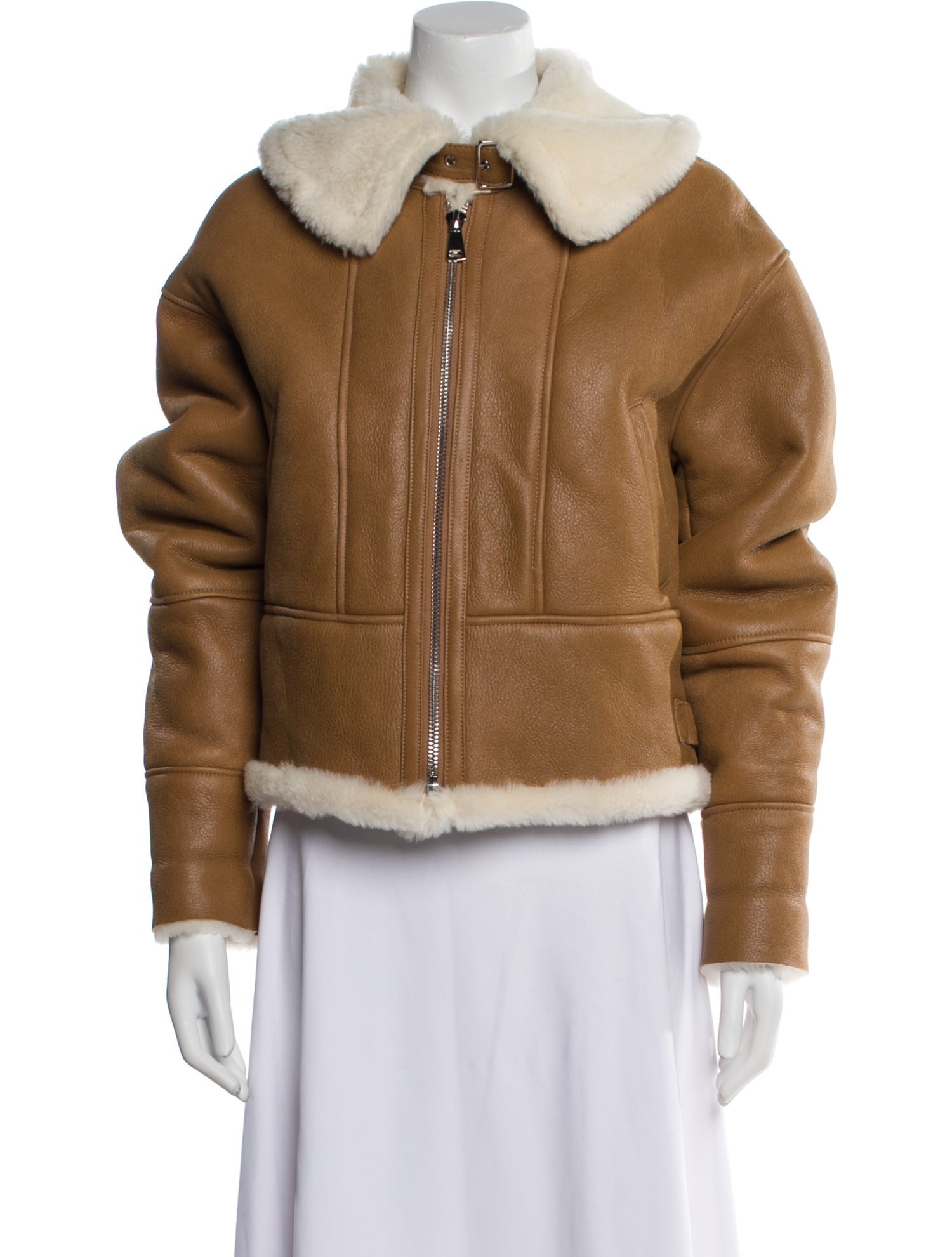 Other Designer Shearling Faux Fur Coat