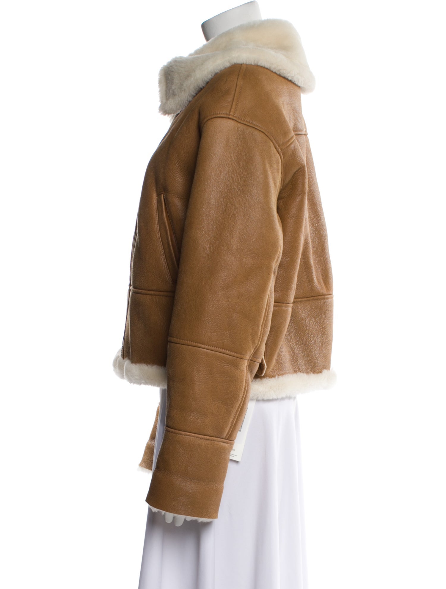 Other Designer Shearling Faux Fur Coat