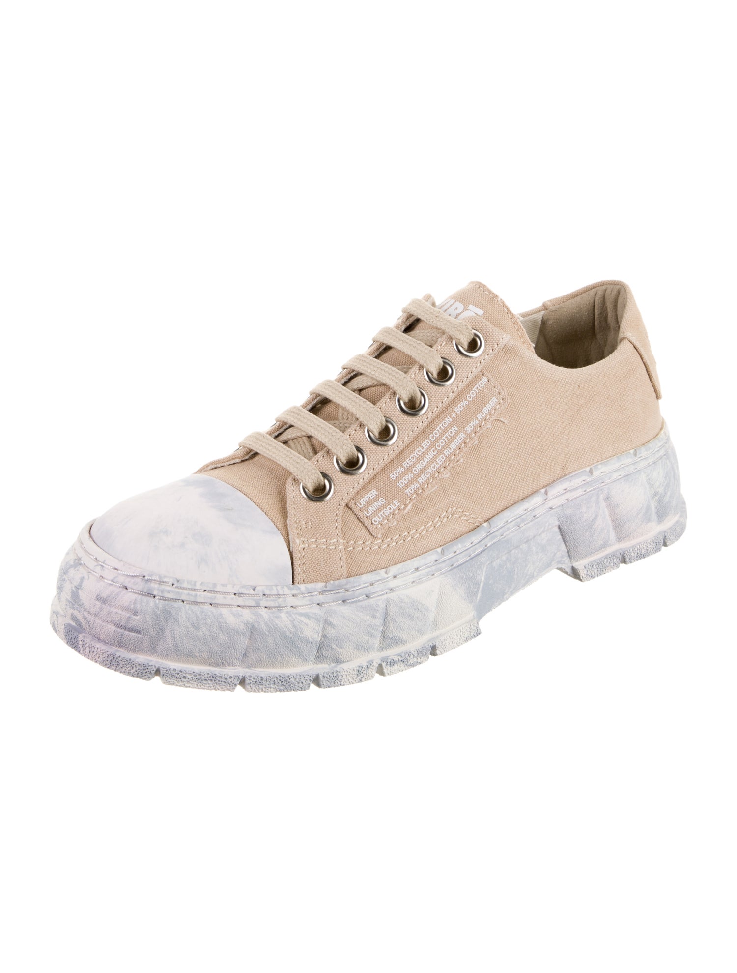 VIRÓN Canvas Printed Sneakers w/ Tags