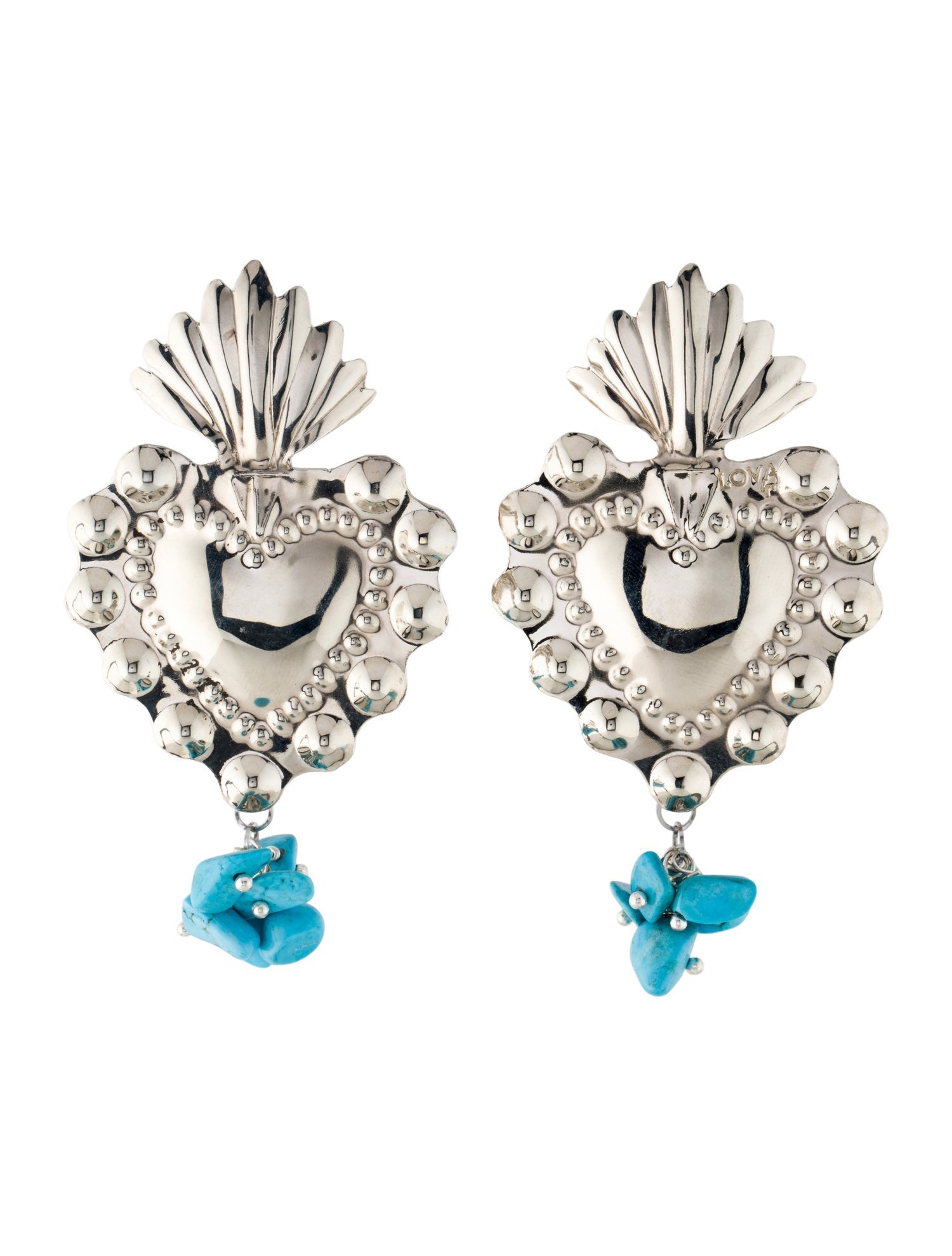 LOVA by VL Lova Mini Hearts Drop Earrings