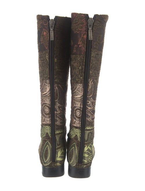 Ottoman Printed Riding Boots