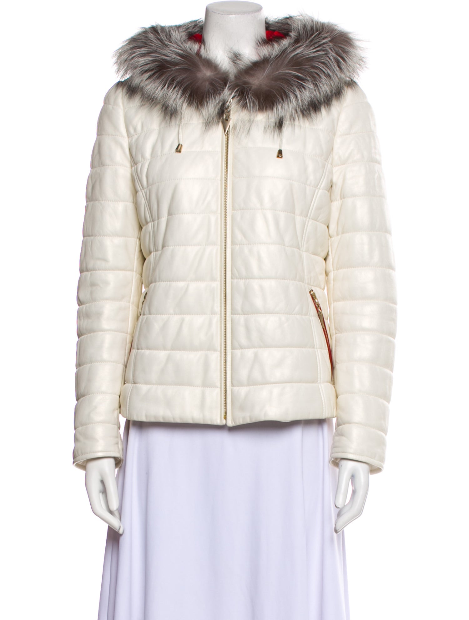 Overland Leather Faux Fur Coat