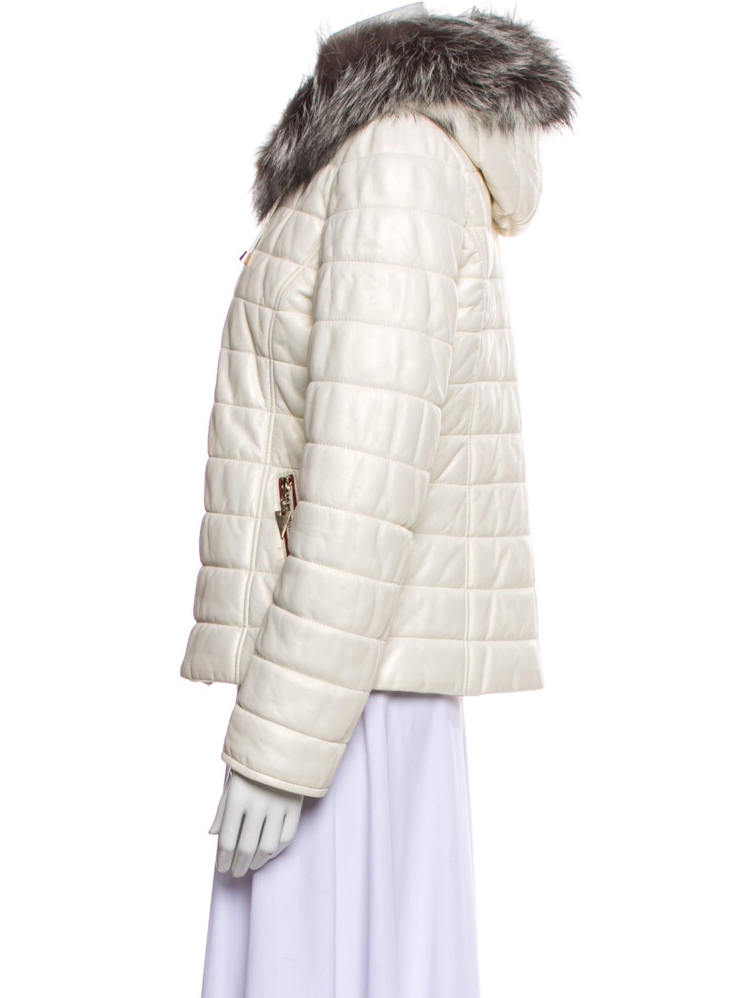 Overland Leather Faux Fur Coat