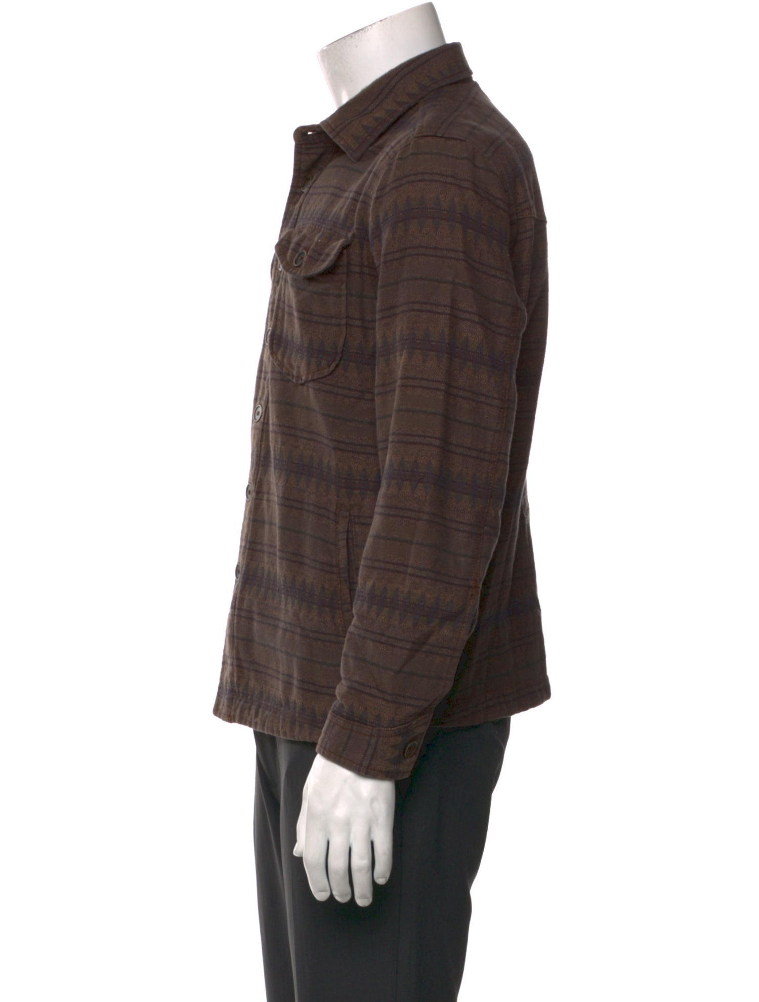 Overland Striped Long Sleeve Shirt
