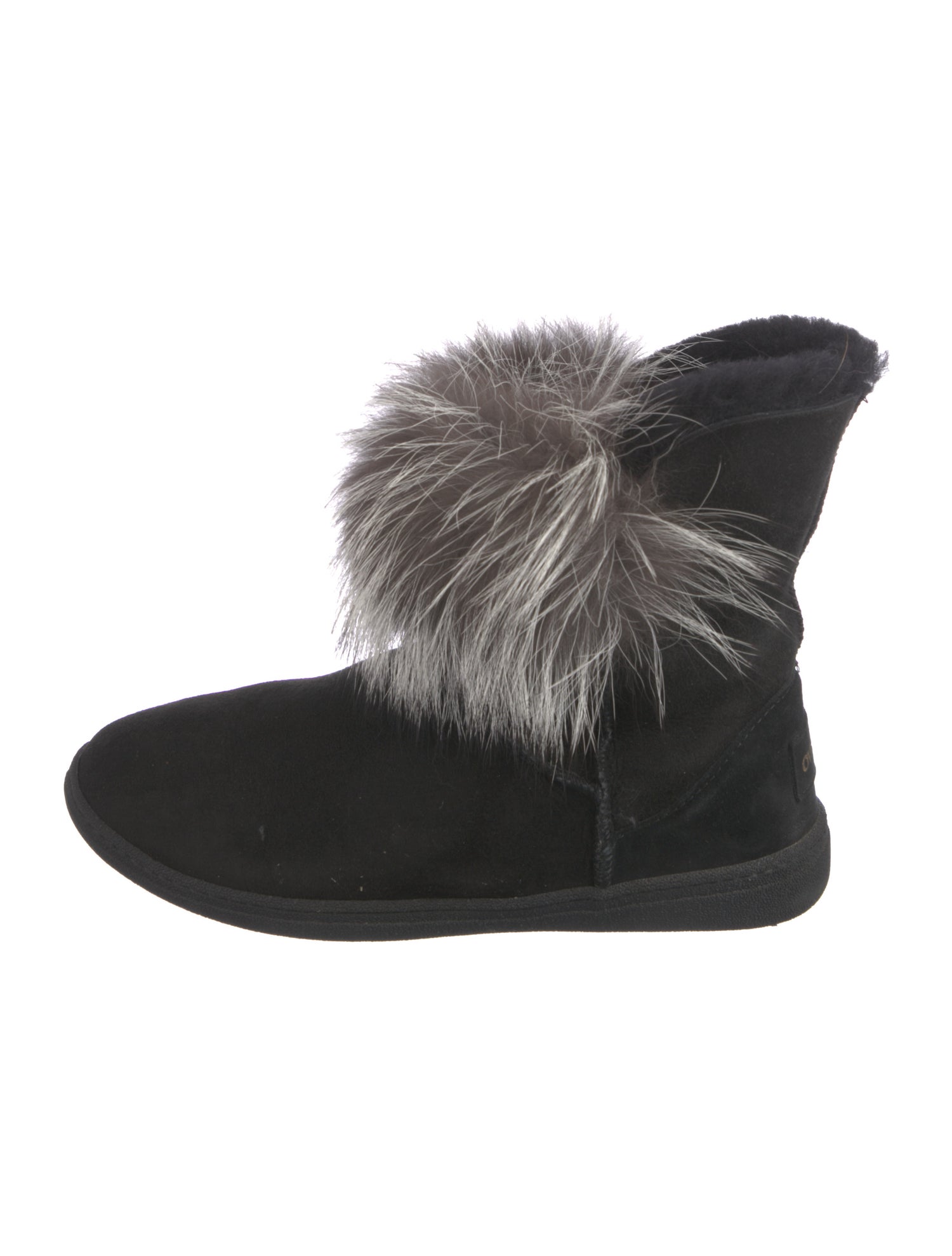 Overland Suede Fur Trim Boots