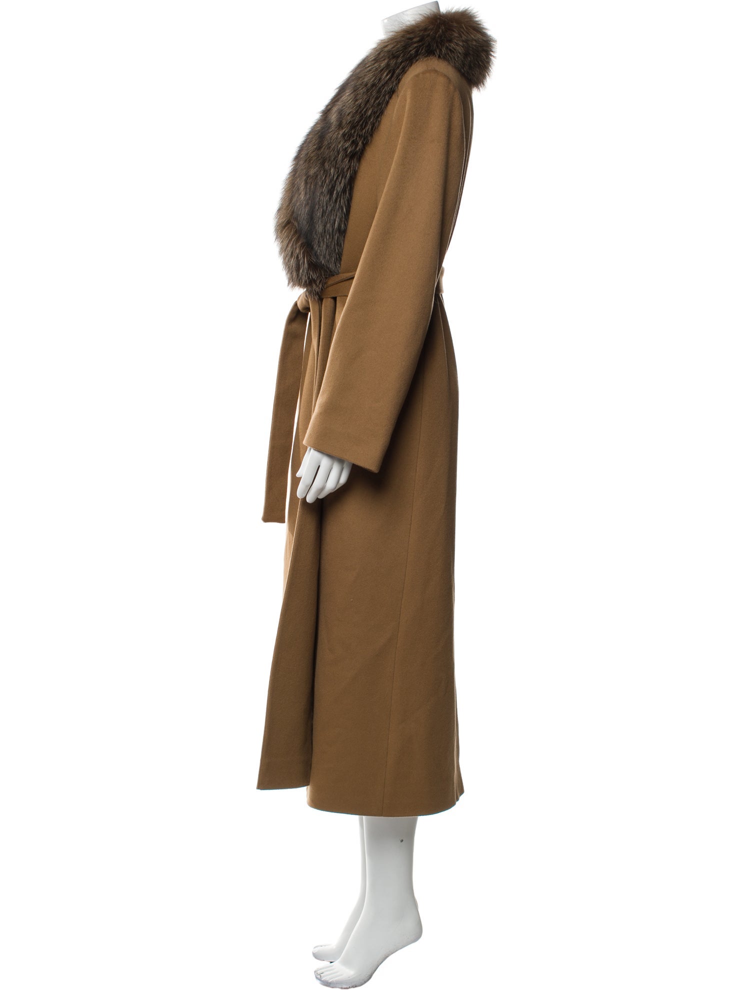 Overland Wool Faux Fur Coat
