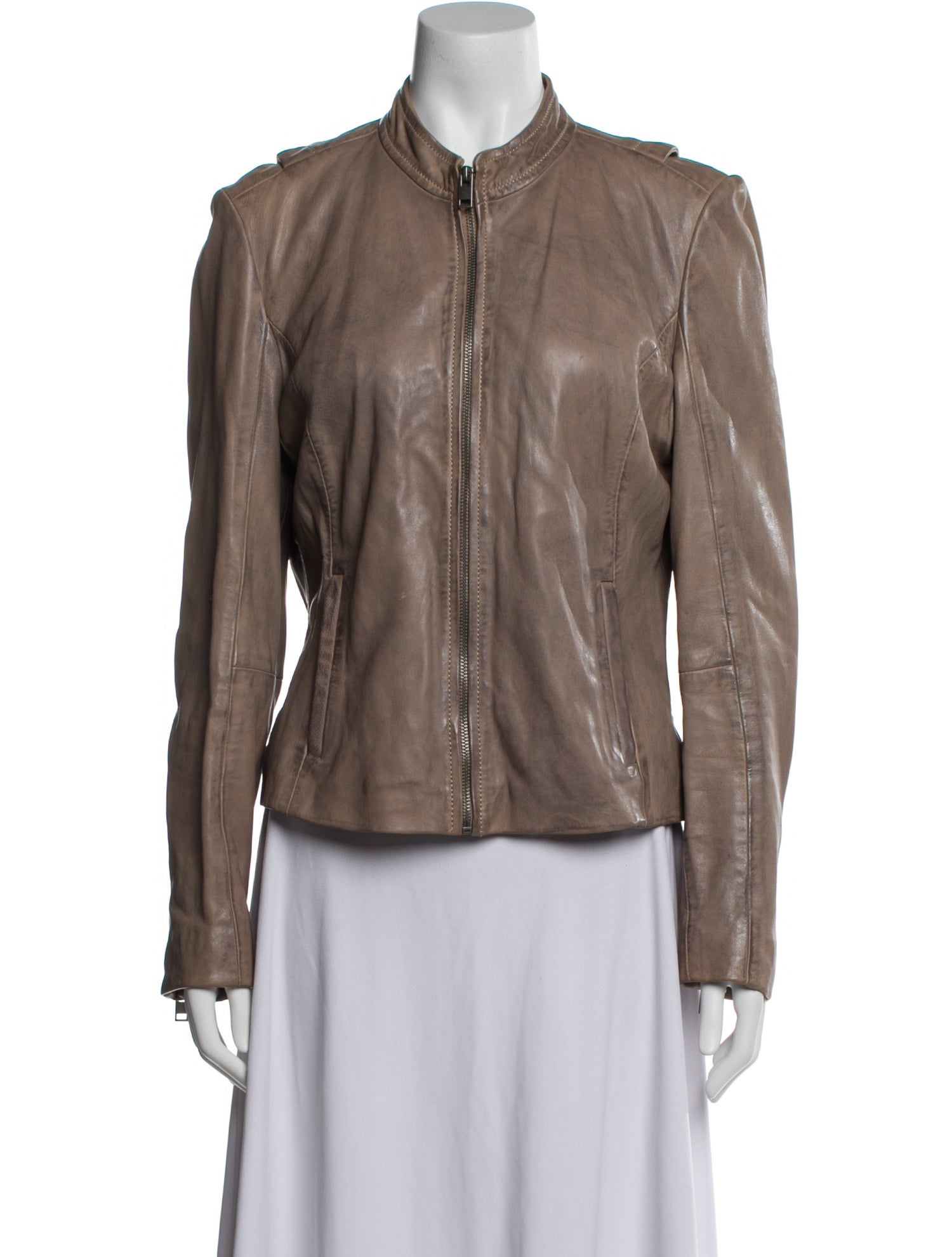 Overland Leather Biker Jacket