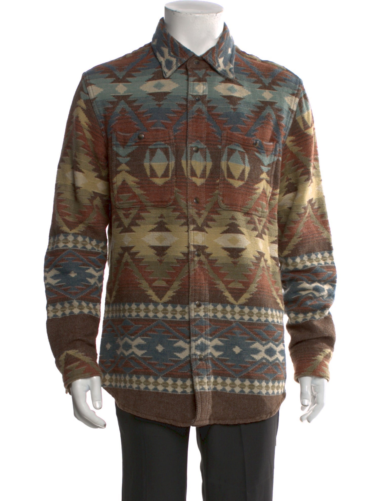 Overland Printed Long Sleeve Shirt