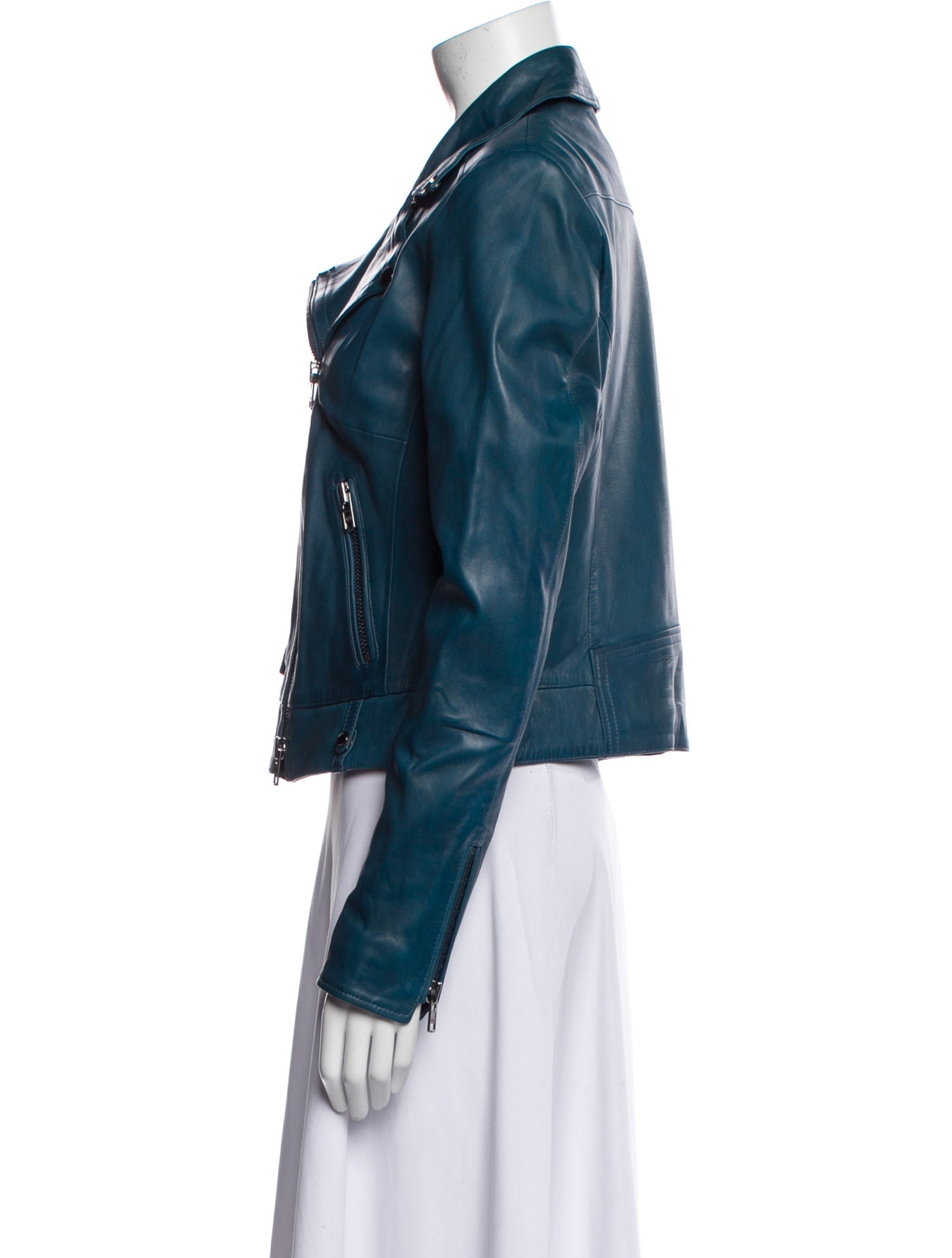 Overland Lamb Leather Biker Jacket