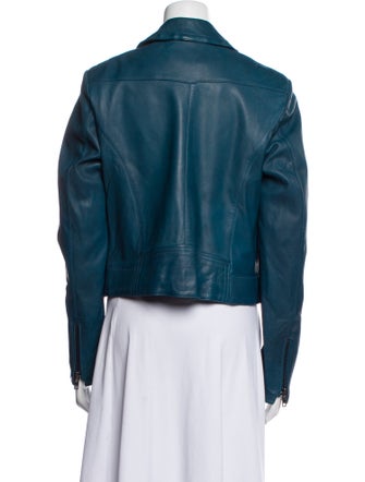 Overland Lamb Leather Biker Jacket
