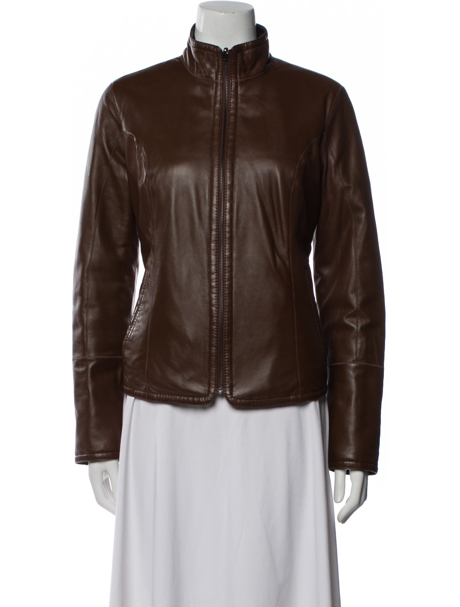 Overland Lambskin Biker Jacket