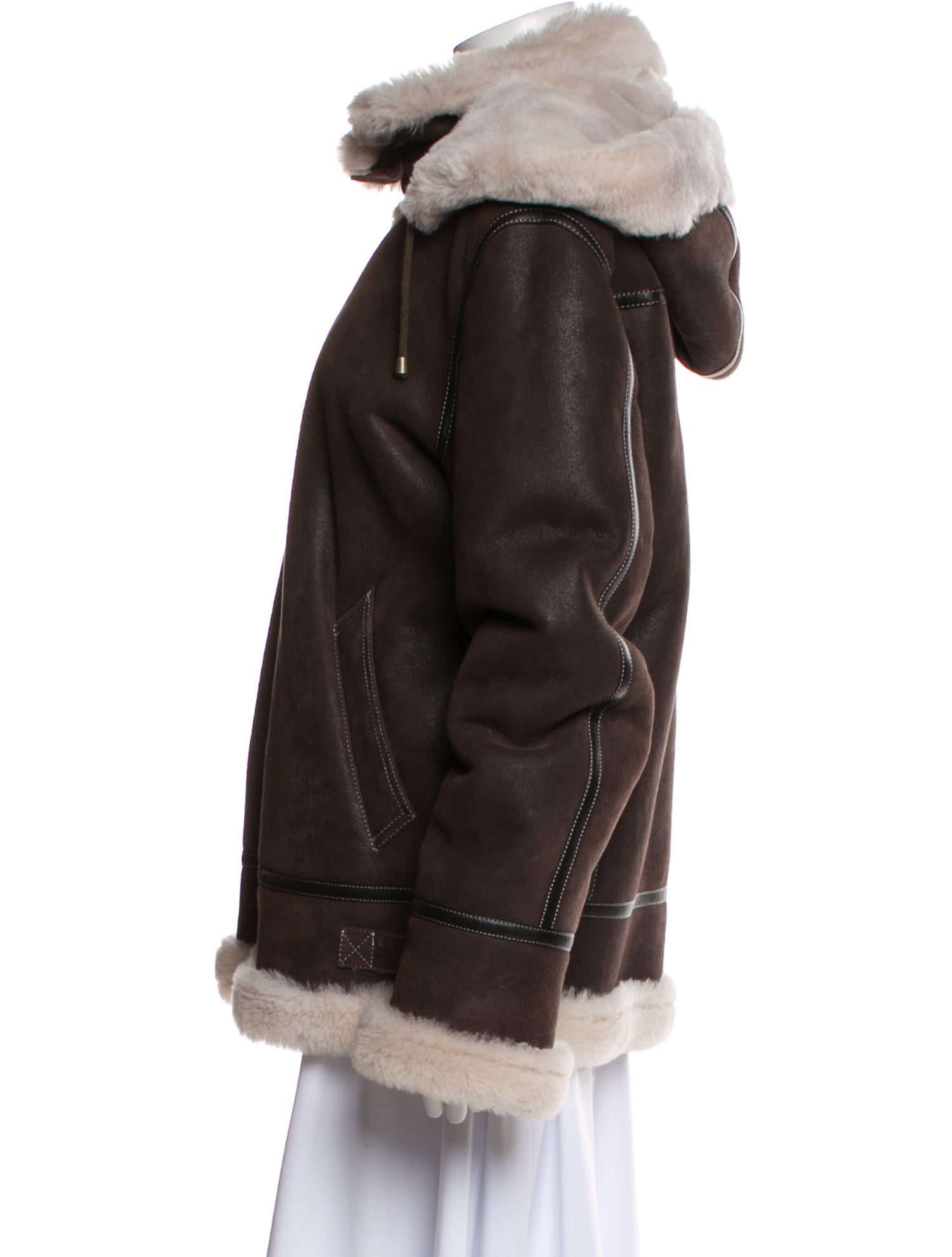 Overland Leather Fur Jacket