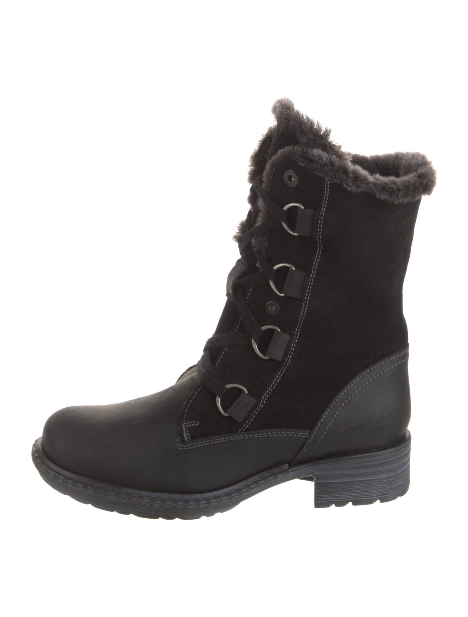 Overland Suede Combat Boots