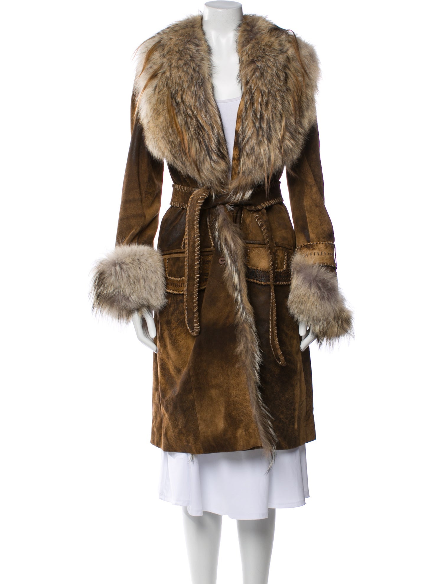 Overland Leather Faux Fur Jacket