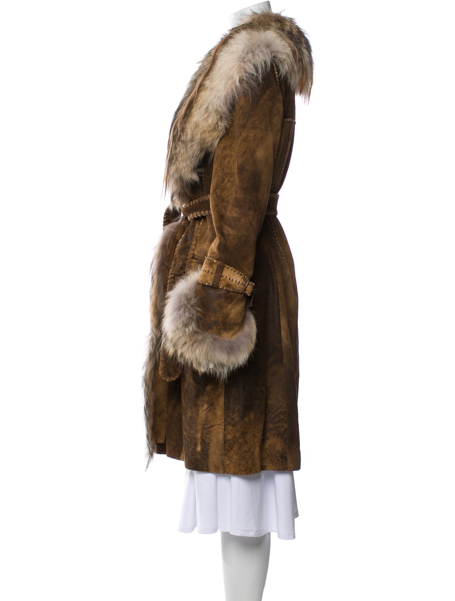 Overland Leather Faux Fur Jacket