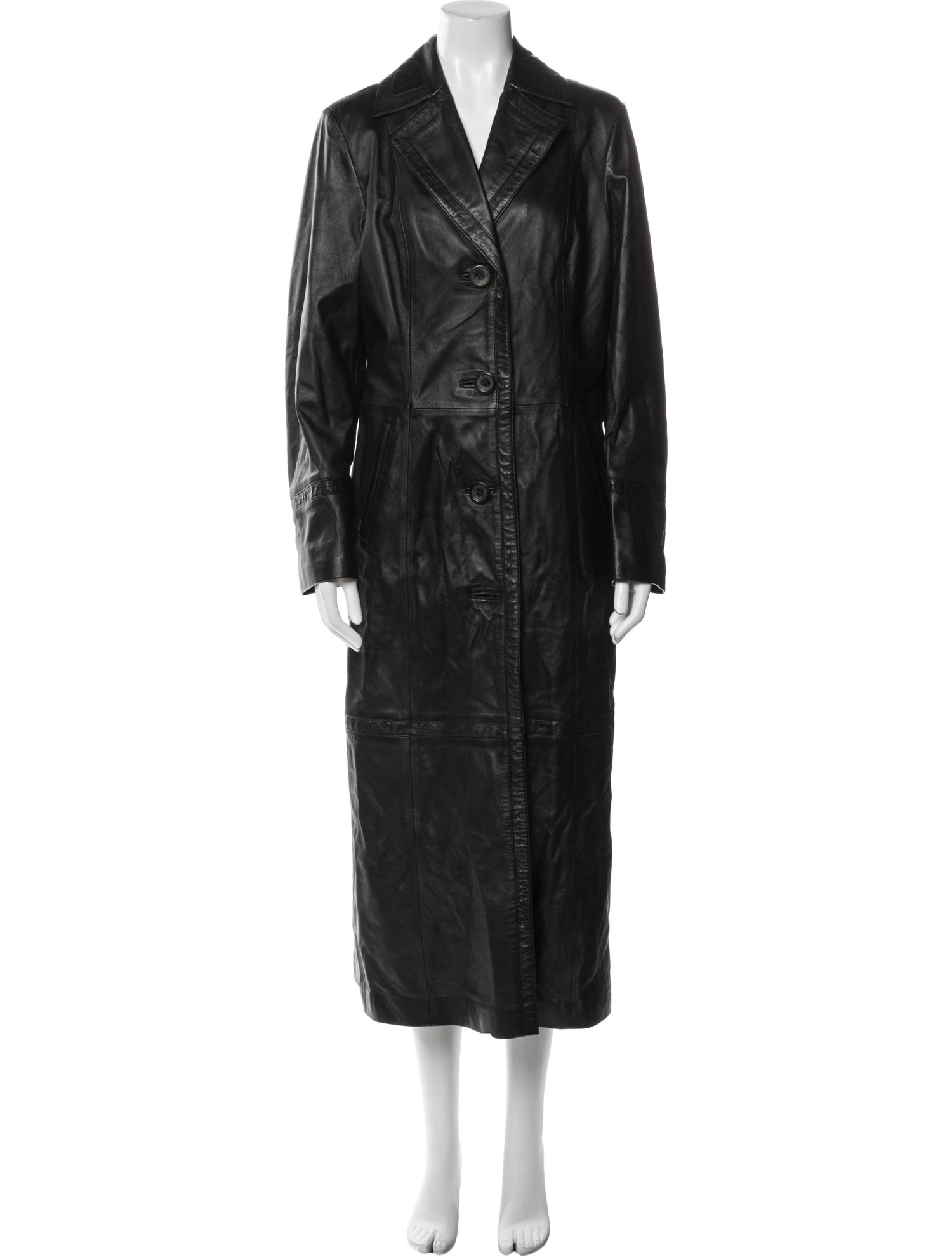 Overland Lambskin Trench Coat