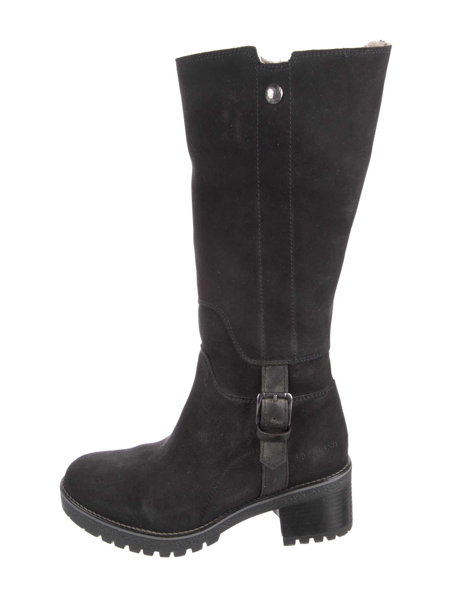 Overland Suede Moto Boots