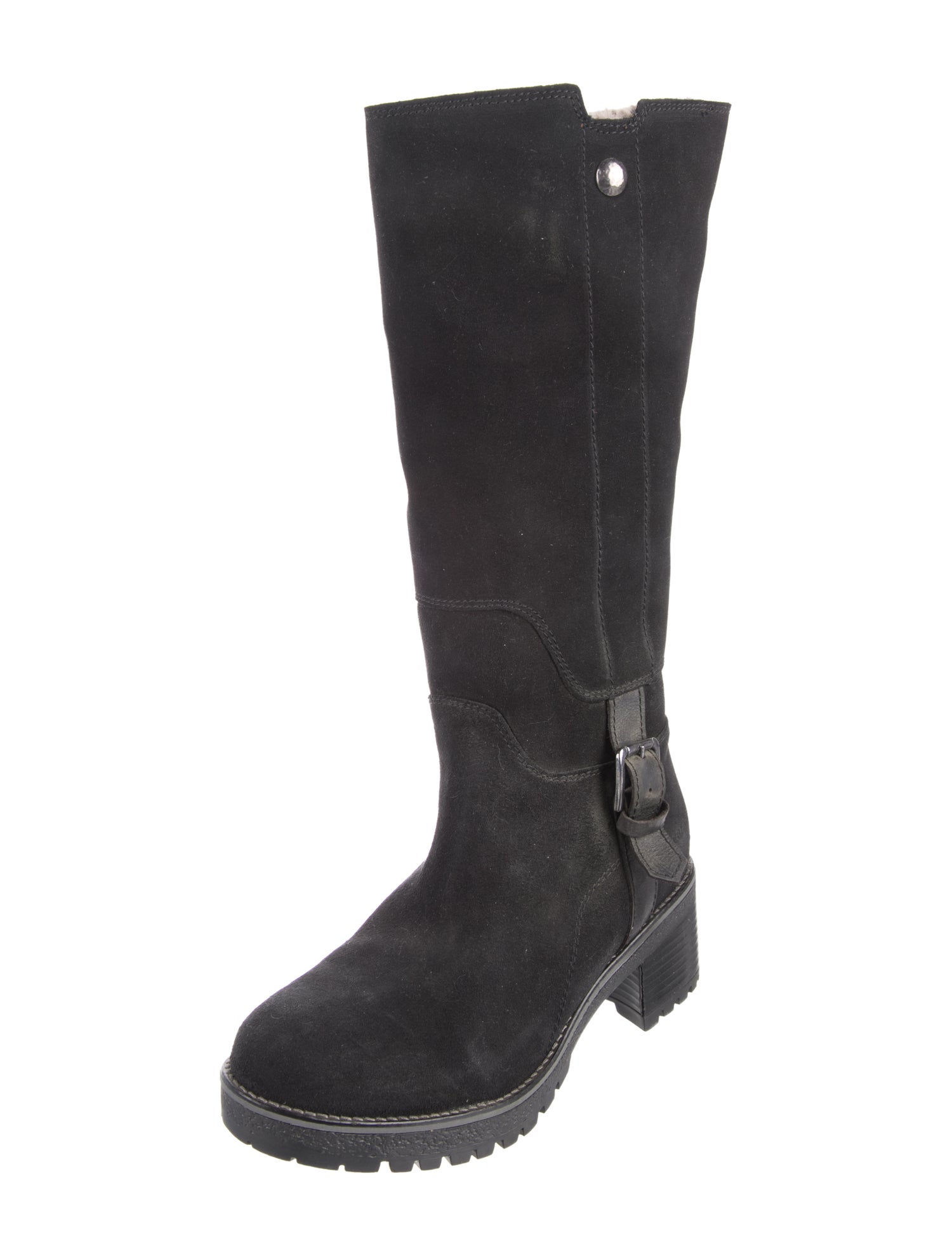 Overland Suede Moto Boots