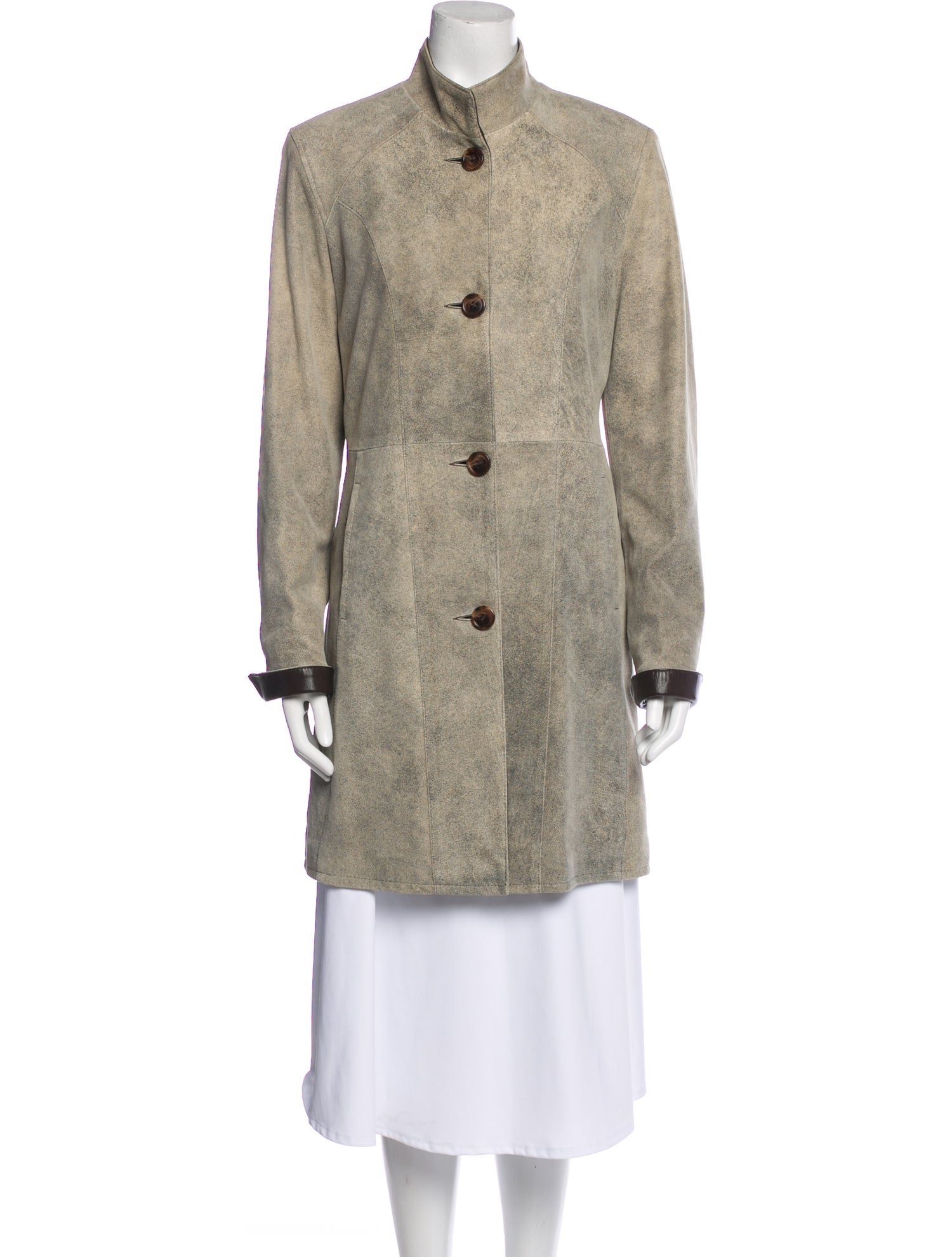 Overland Lambskin Trench Coat