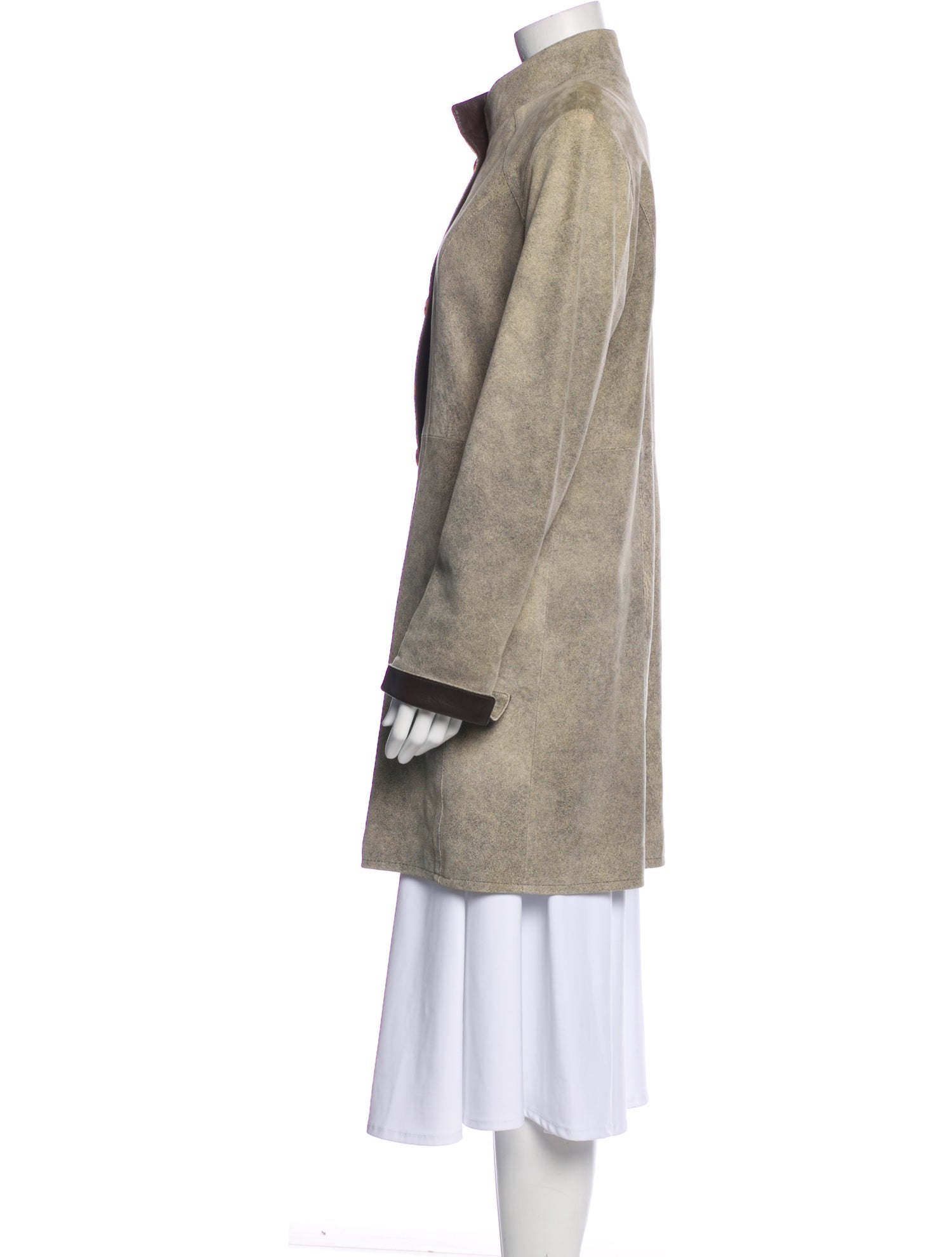 Overland Lambskin Trench Coat