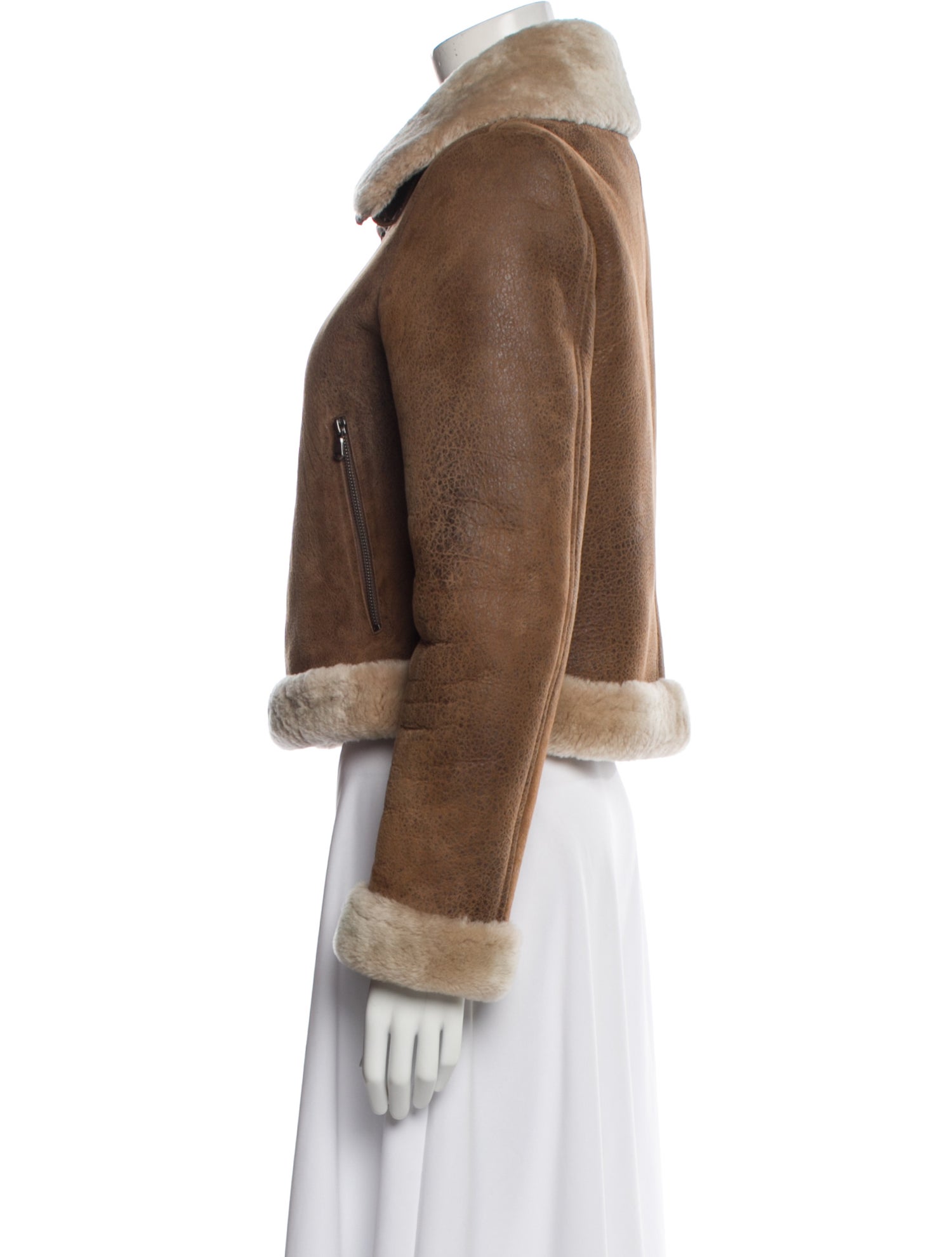 Overland Lamb Leather Fur Jacket