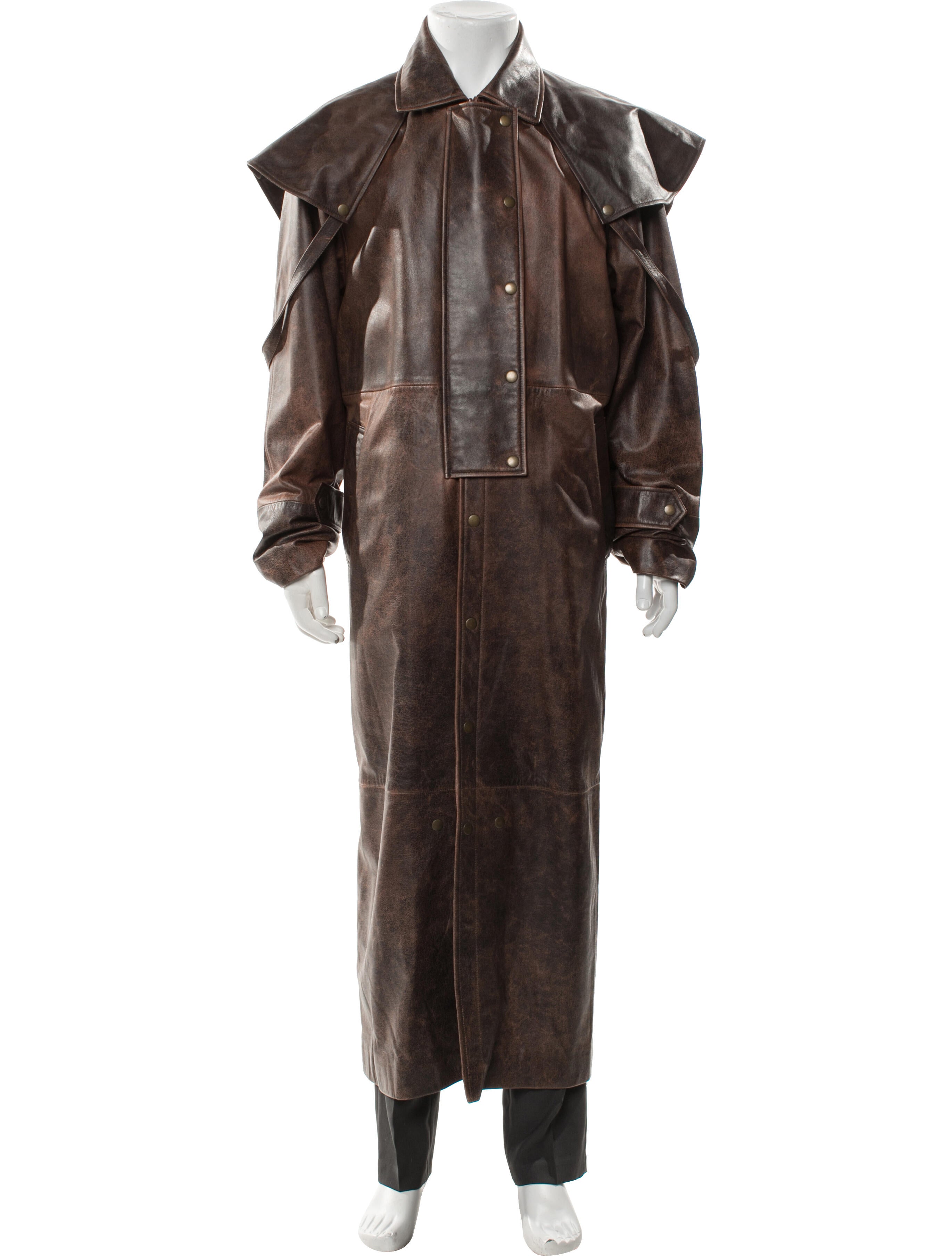 Overland Lambskin Trench Coat