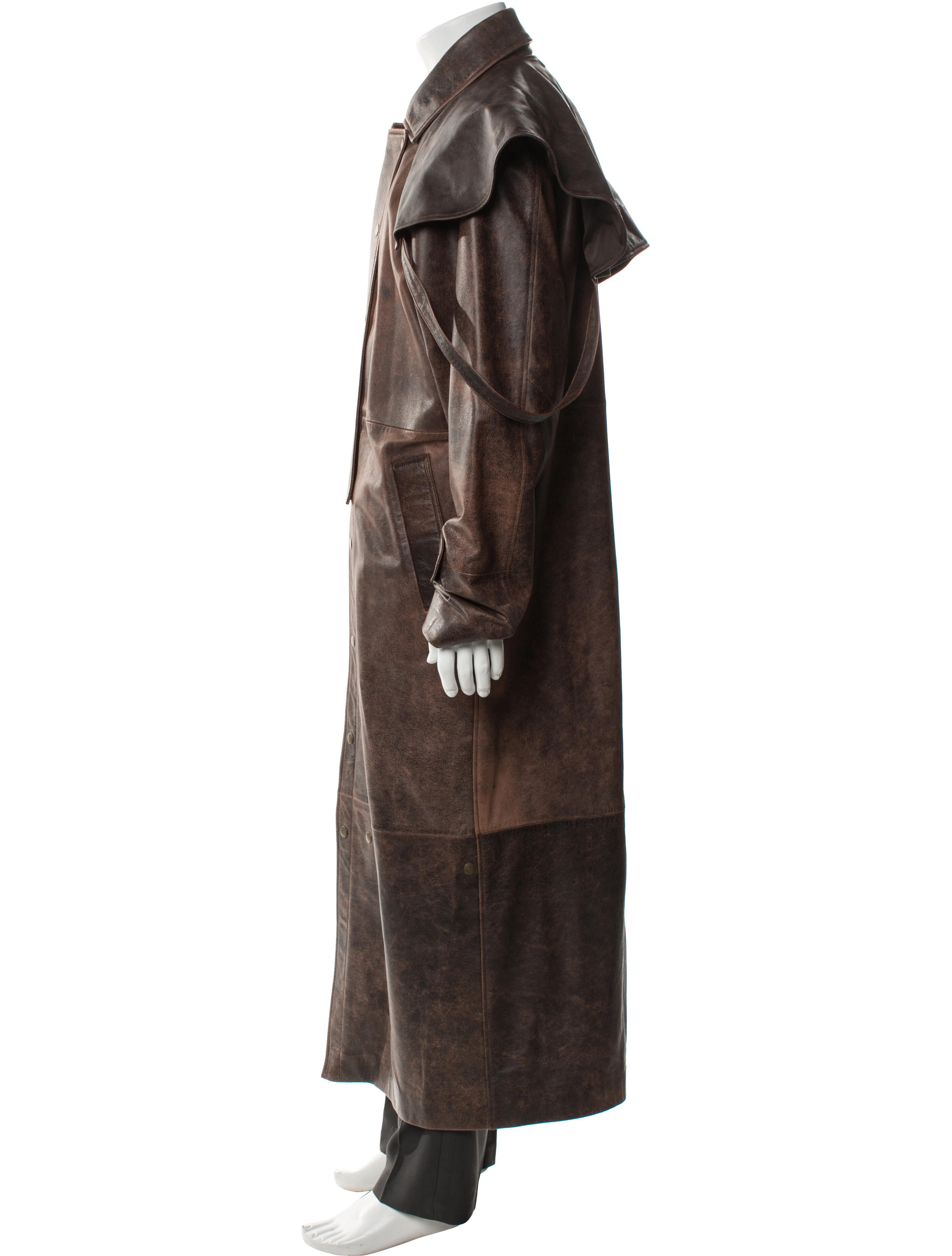 Overland Lambskin Trench Coat
