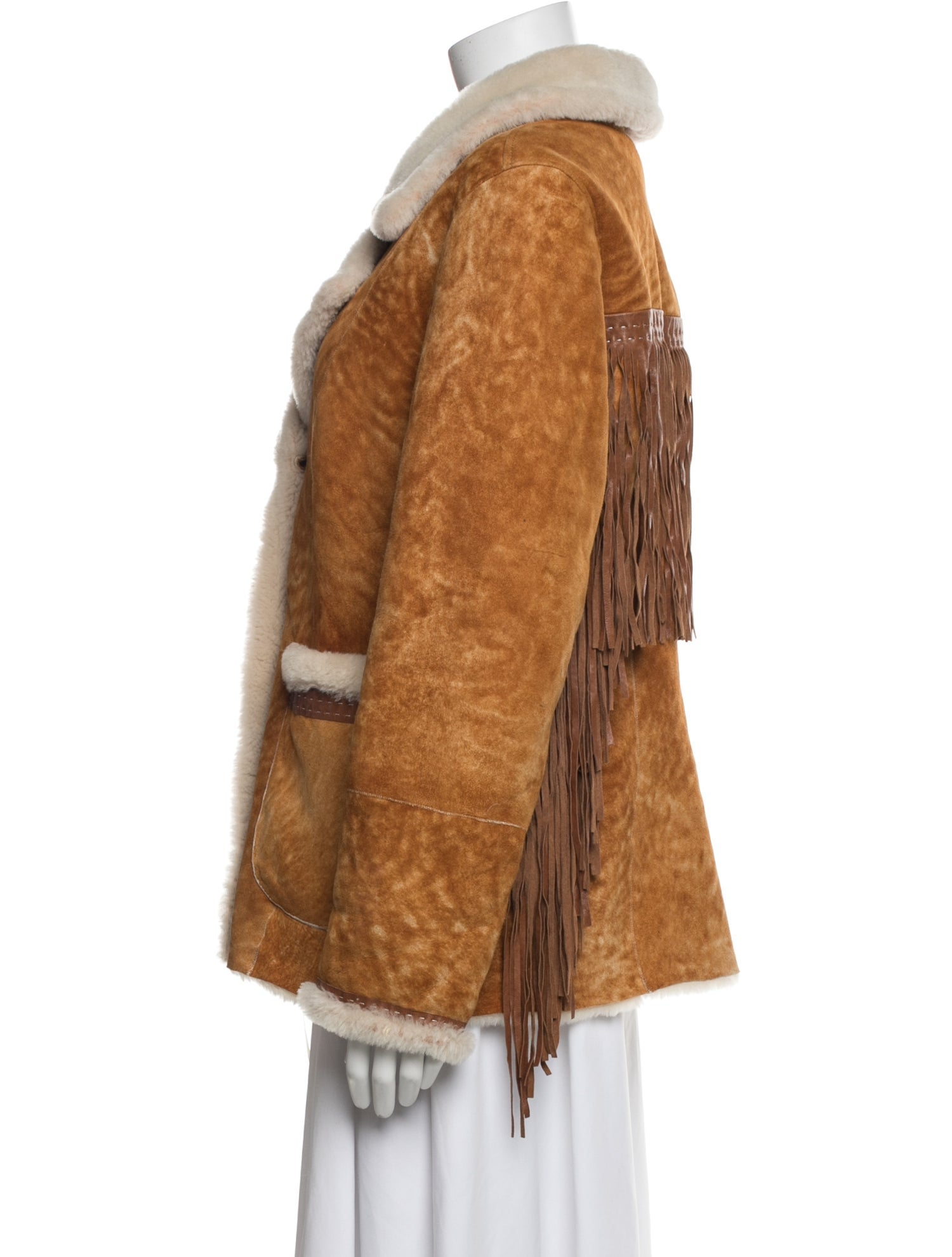 Ann Demeulemeester Mongolian Lamb Fur Jacket - Black Jackets