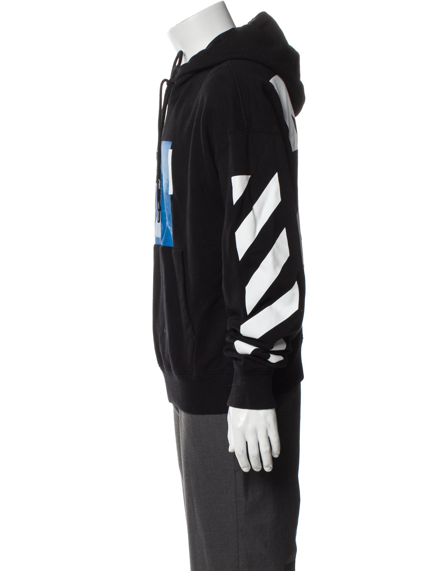 Off-White x Amore Pacific Graphic Print Crew Neck Hoodie