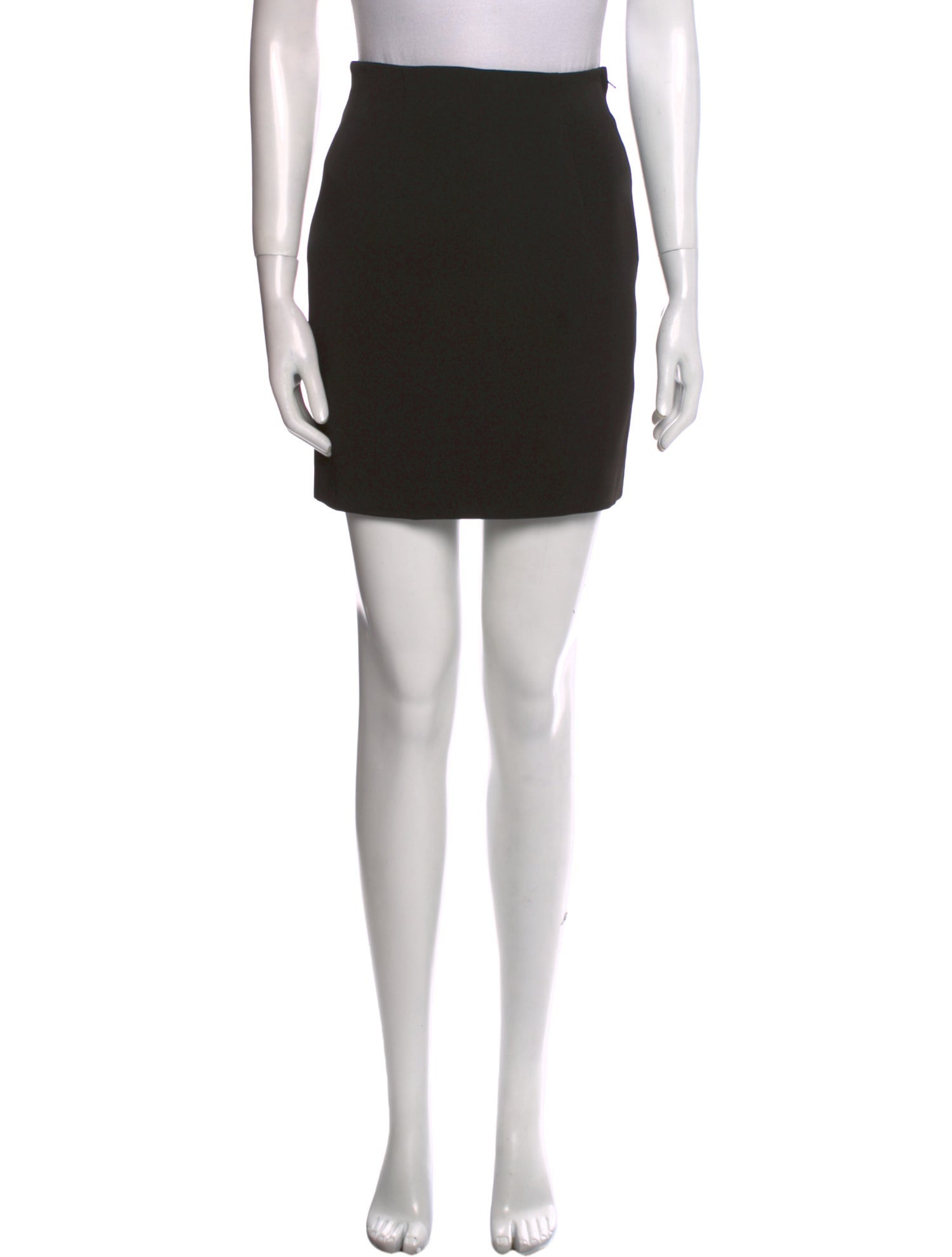 Ozbek Embroidered Accent Mini Skirt