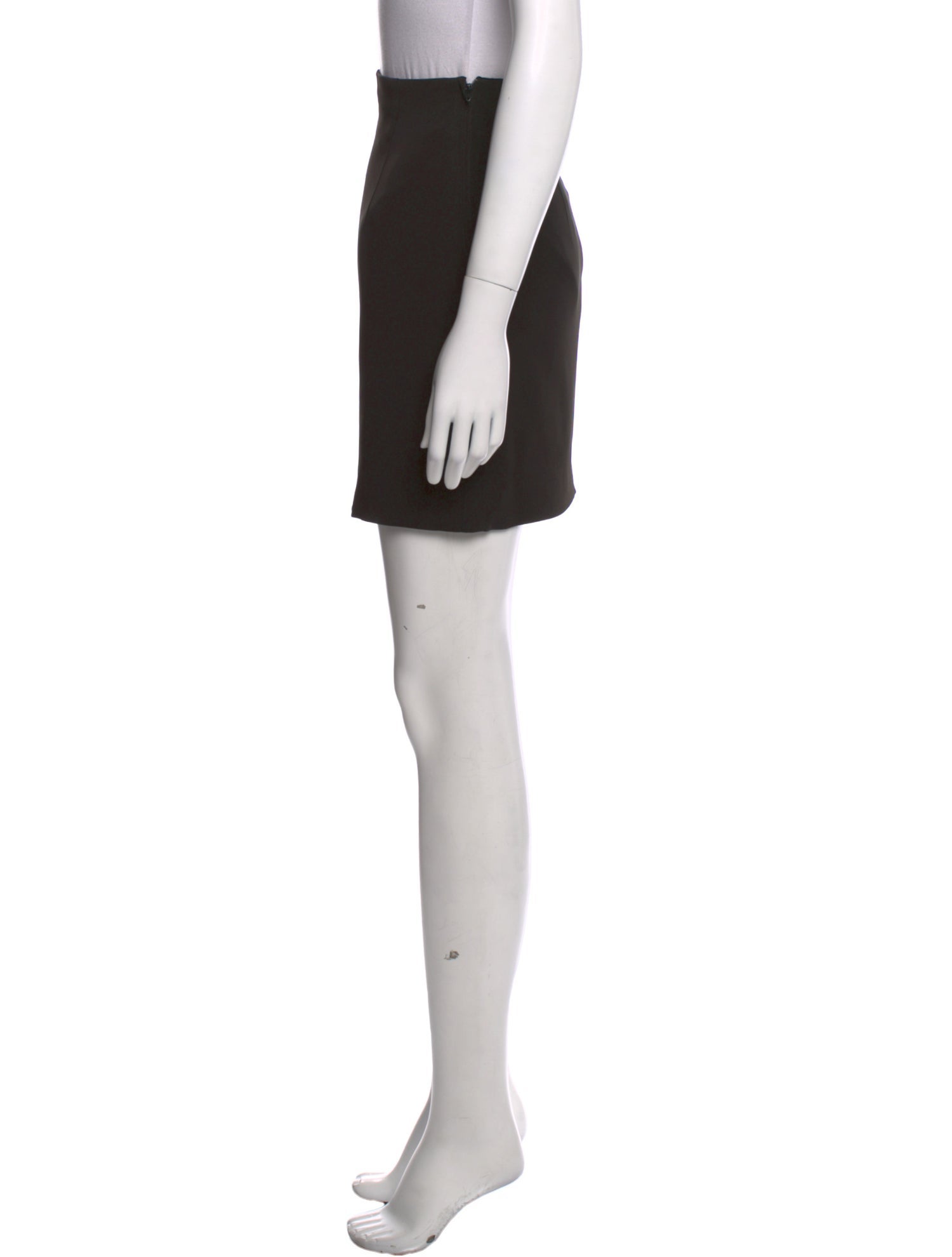 Ozbek Embroidered Accent Mini Skirt