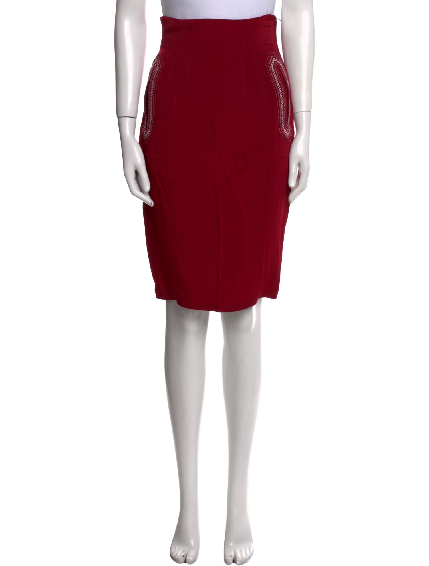 Ozbek Knee-Length Skirt