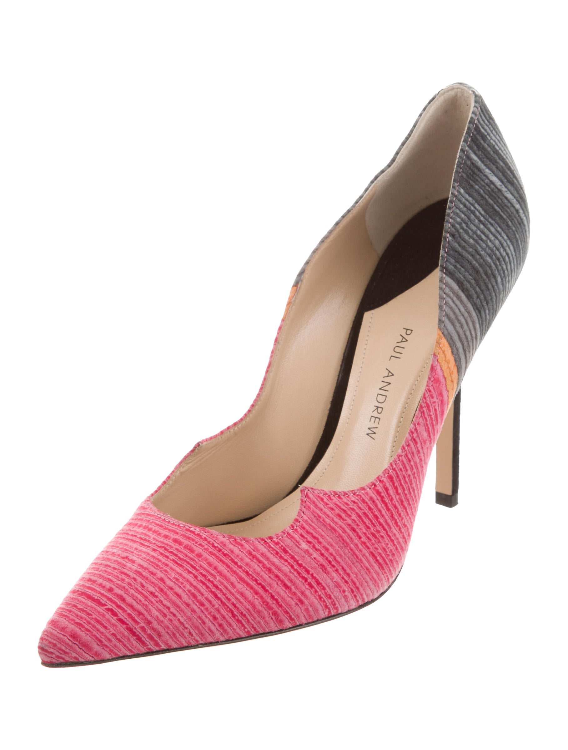 paul andrew zenadia pointed-toe pumps