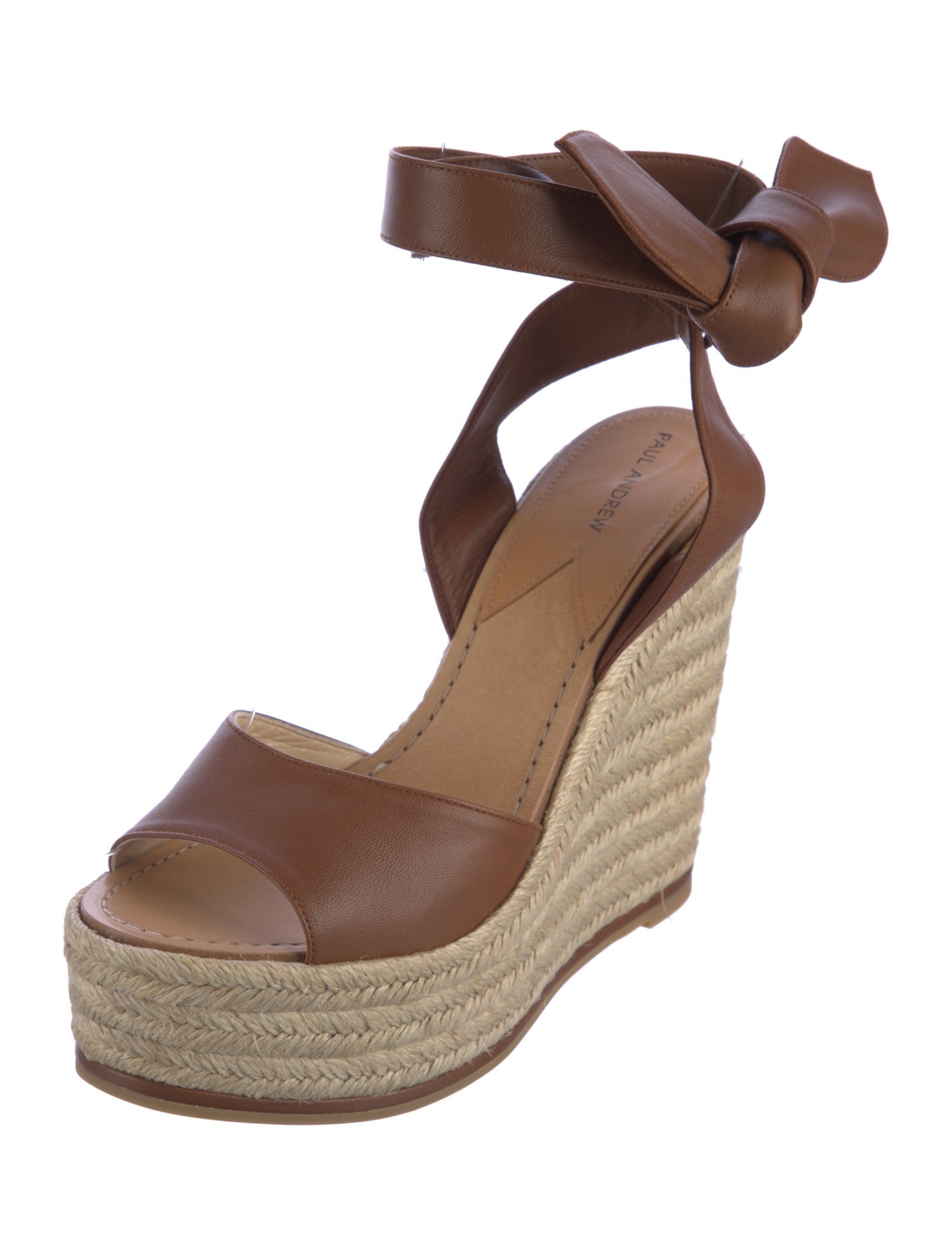 Paul Andrew Leather Printed Mules